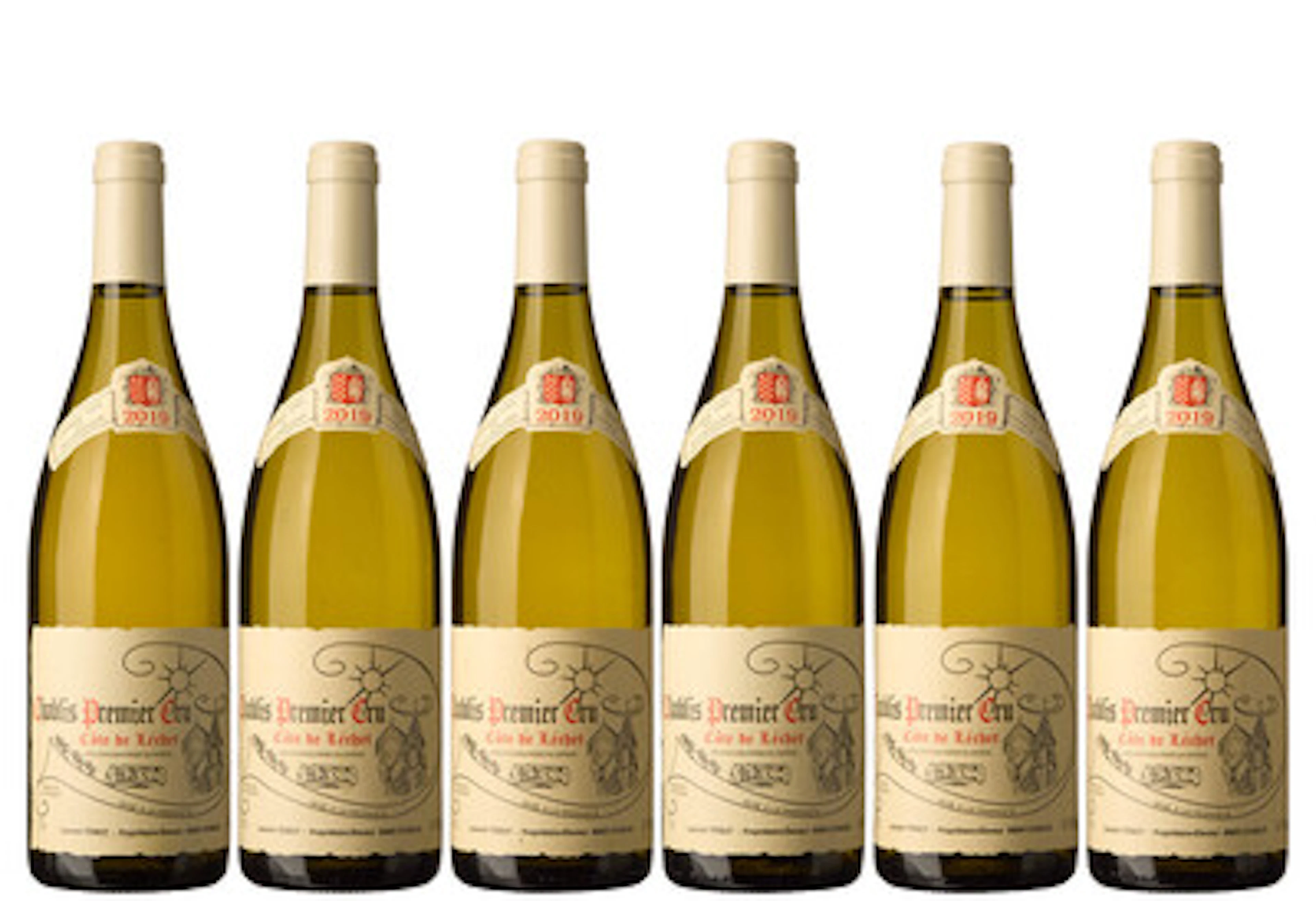 6 x Chablis 1er Cru Cote de Lechet 2019, Laurent Tribut