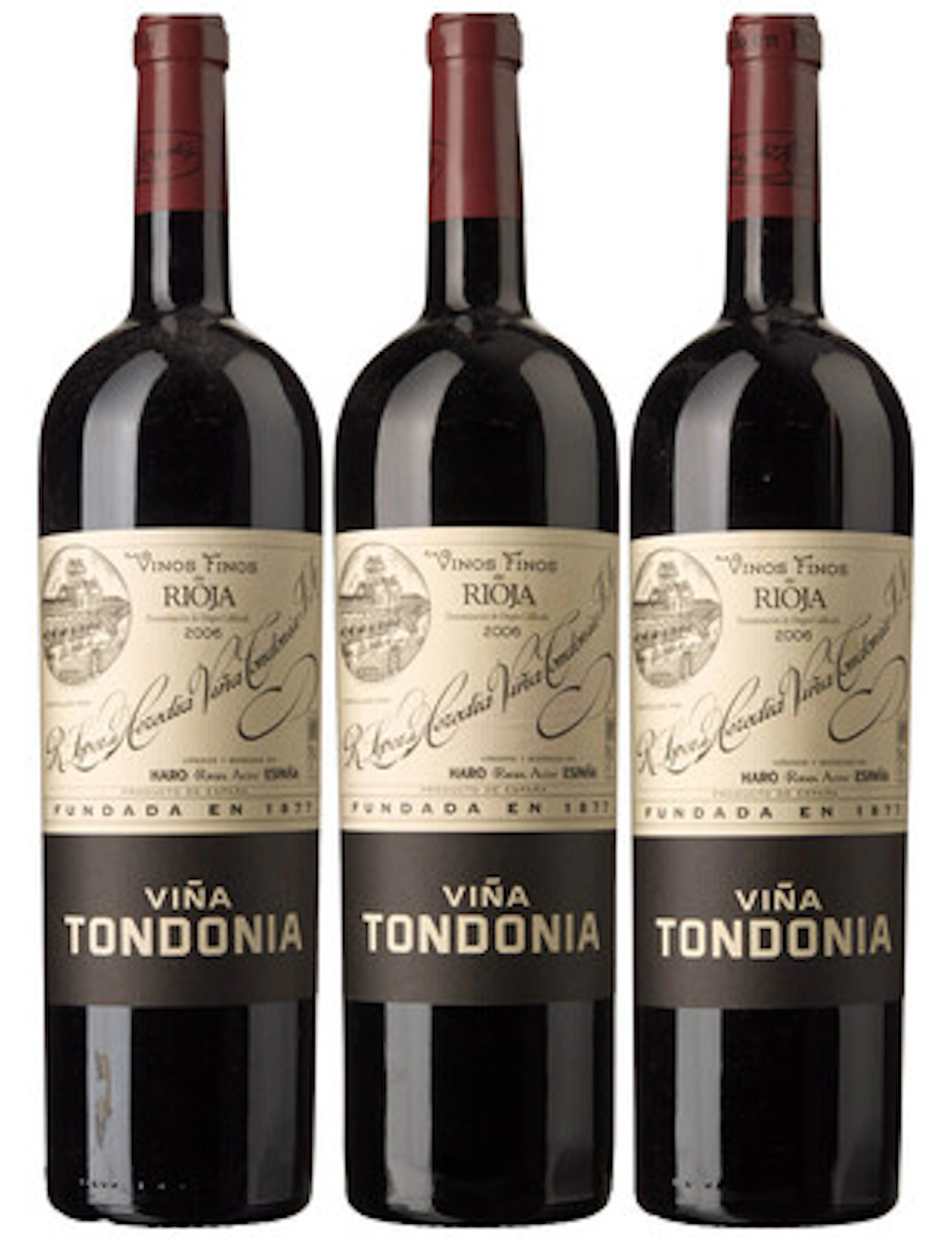 3 x MAG Rioja Reserva Vina Tondonia 2006, Lopez de Heredia