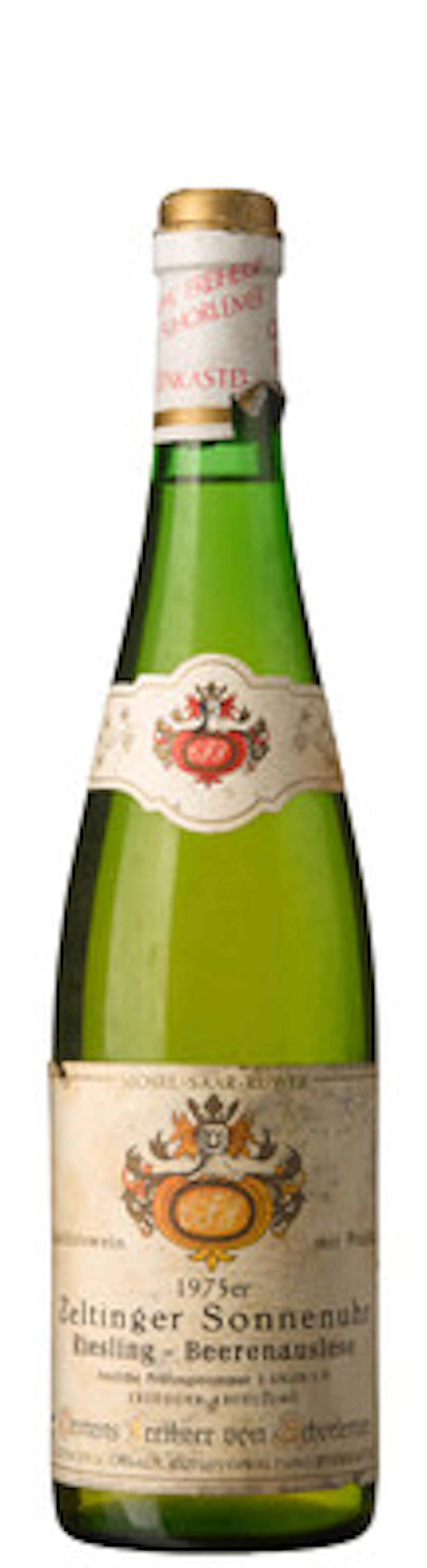 1 x Zeltinger Sonnenuhr Riesling Beerenauslese 1975, Clemens Freiherr