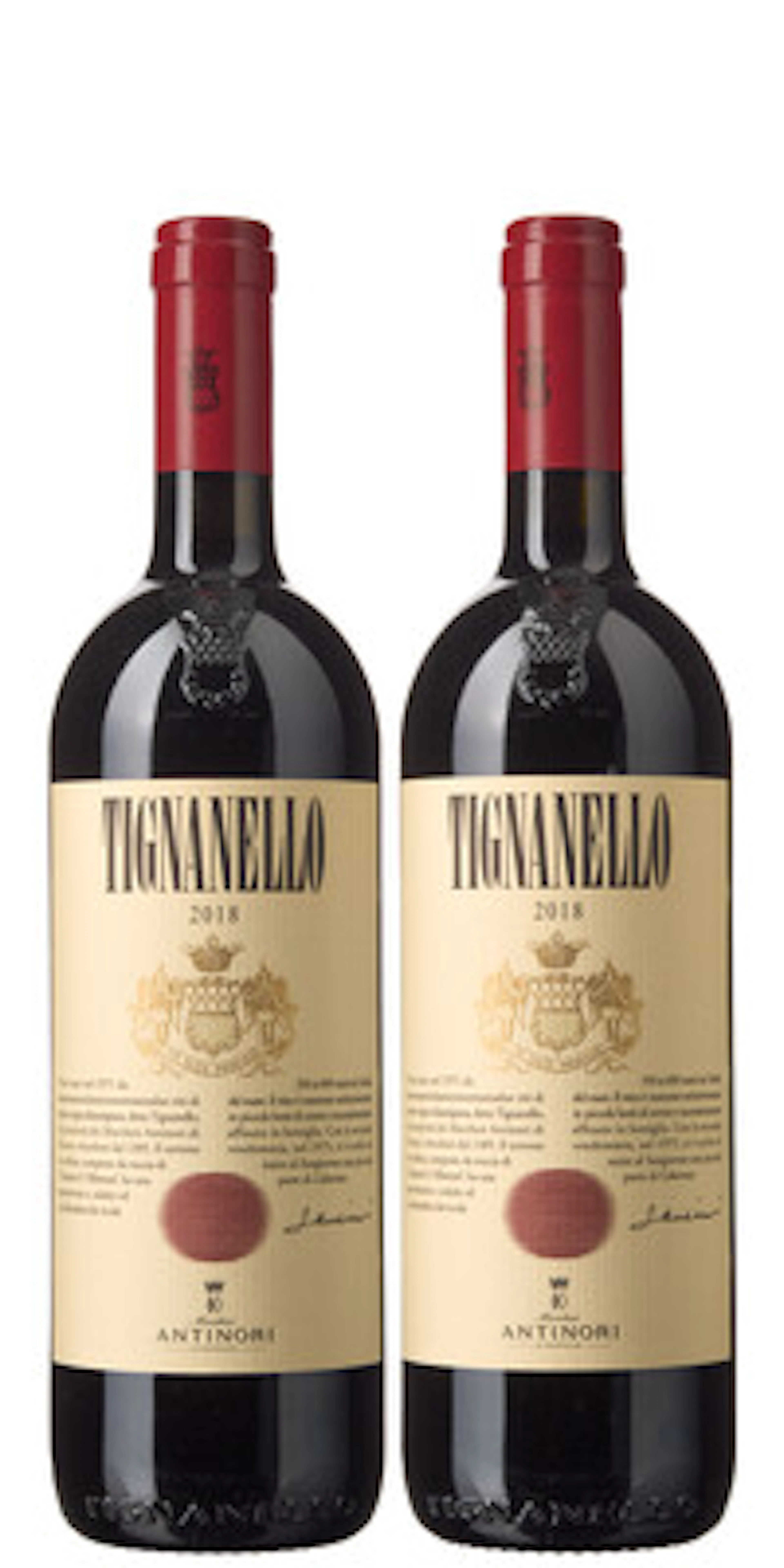 2 x Tignanello 2018, Antinori