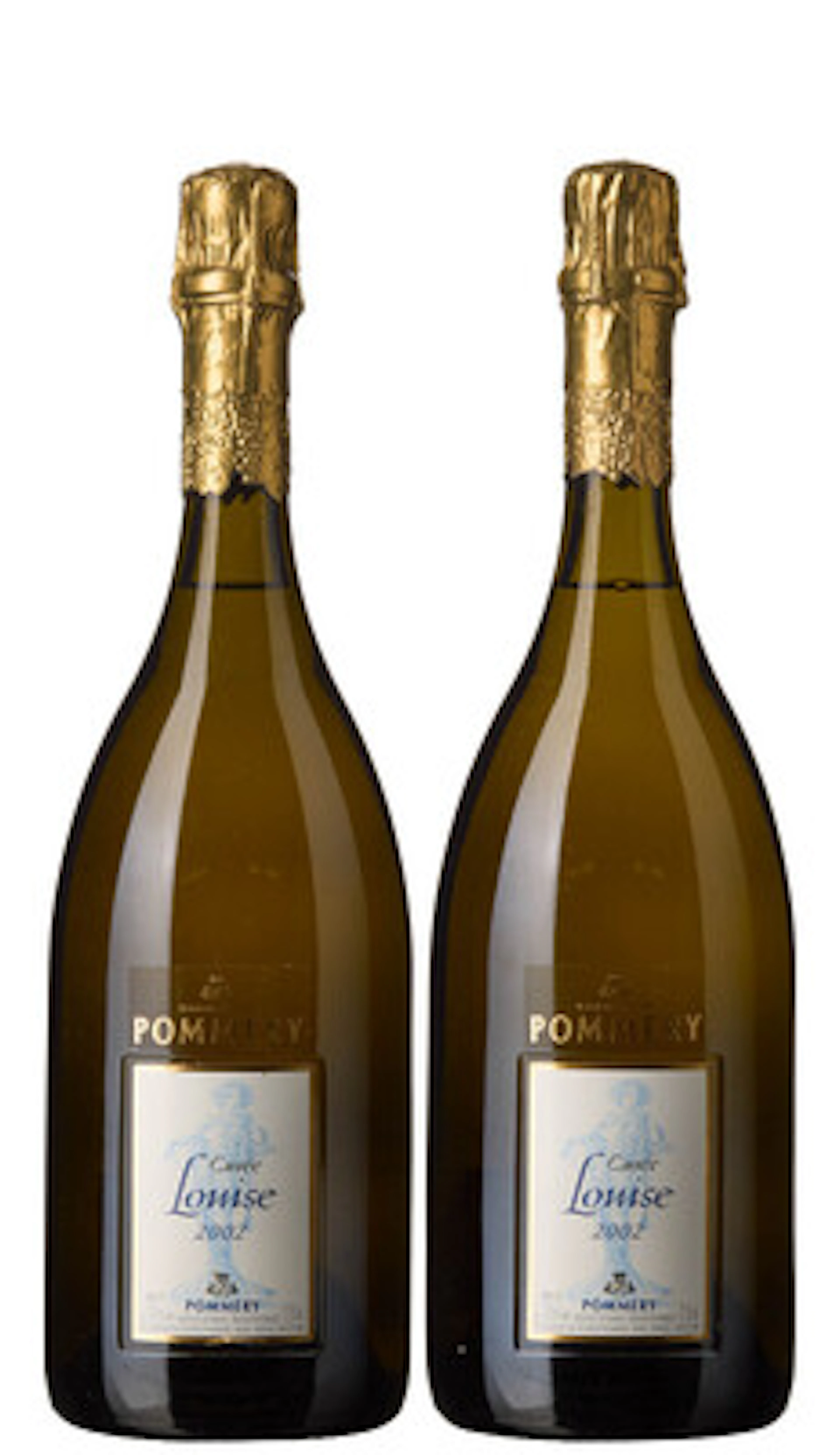 2 x Champagne Cuvee Louise Brut 2002, Pommery