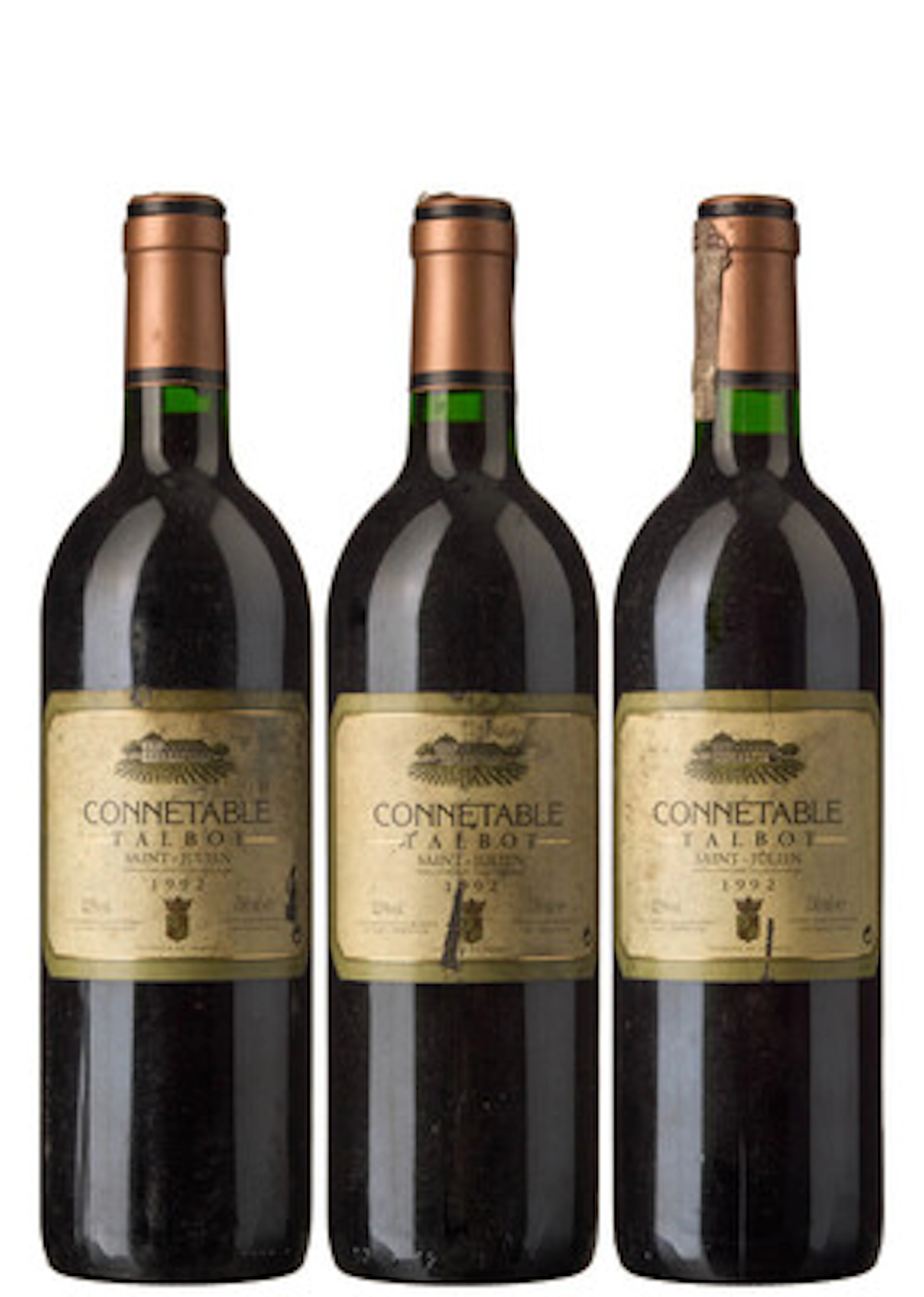 3 x Connetable Talbot 1992, Chateau Talbot