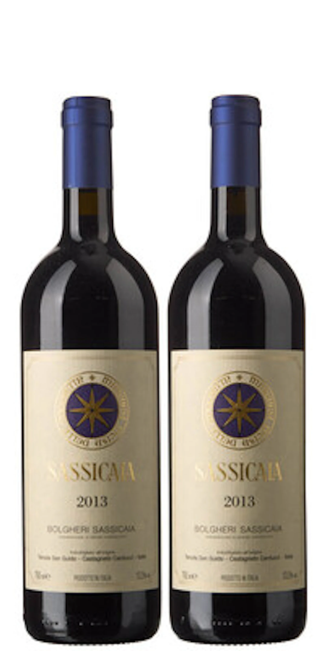 2 x Sassicaia 2013, Tenuta San Guido