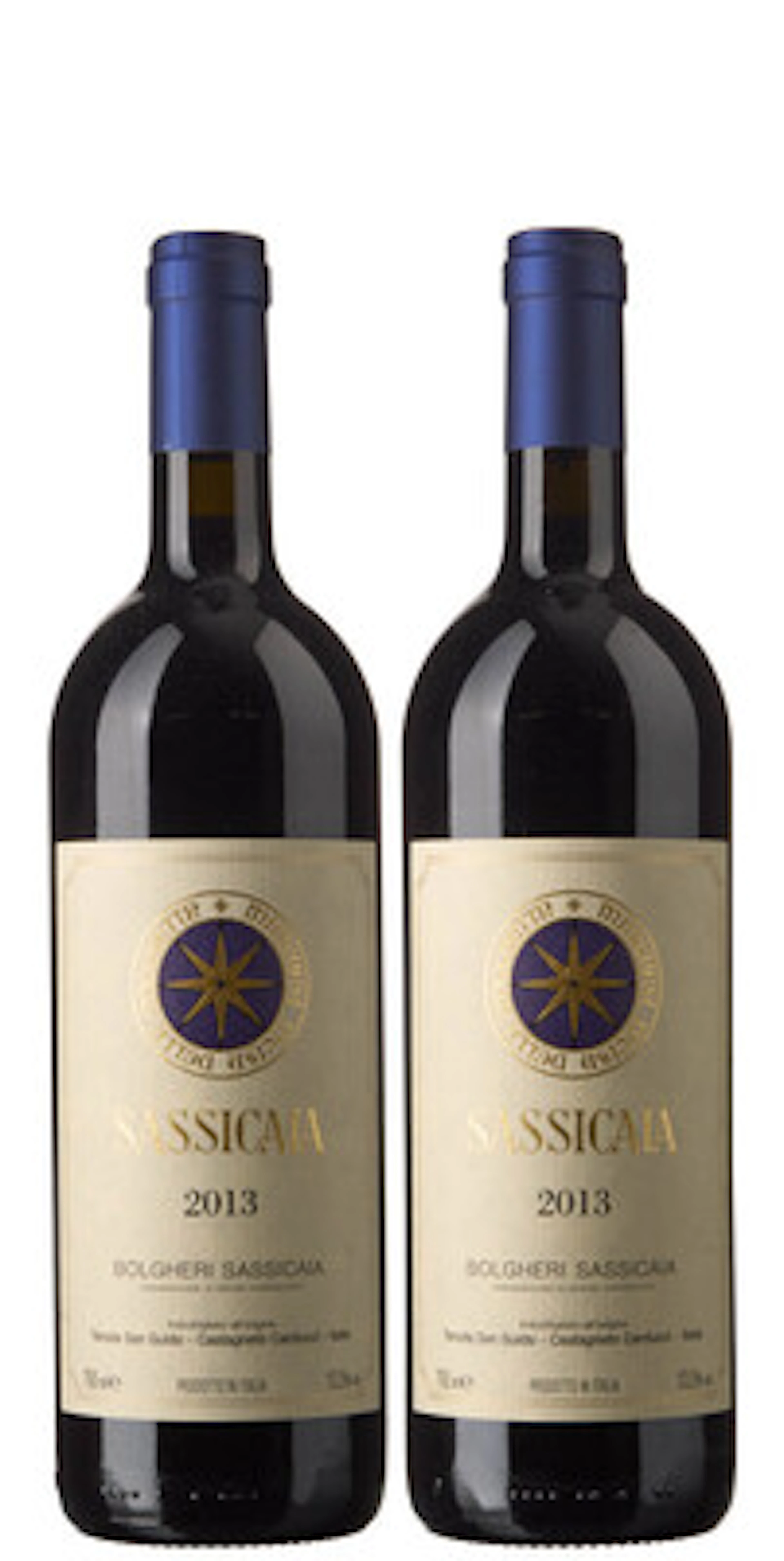2 x Sassicaia 2013, Tenuta San Guido