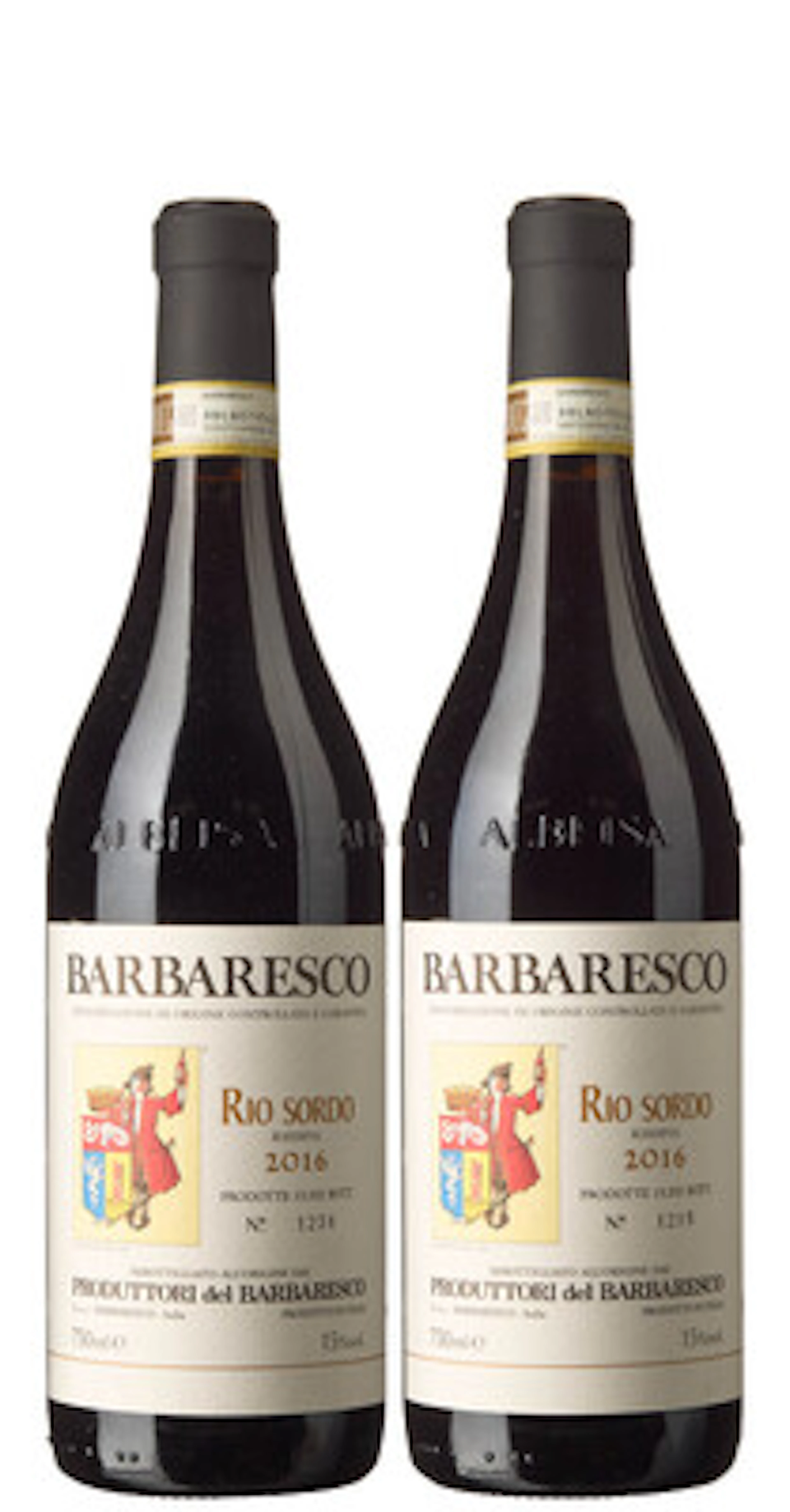 2 x Barbaresco Riserva Rio Sordo 2016, Produttori del Barbaresco