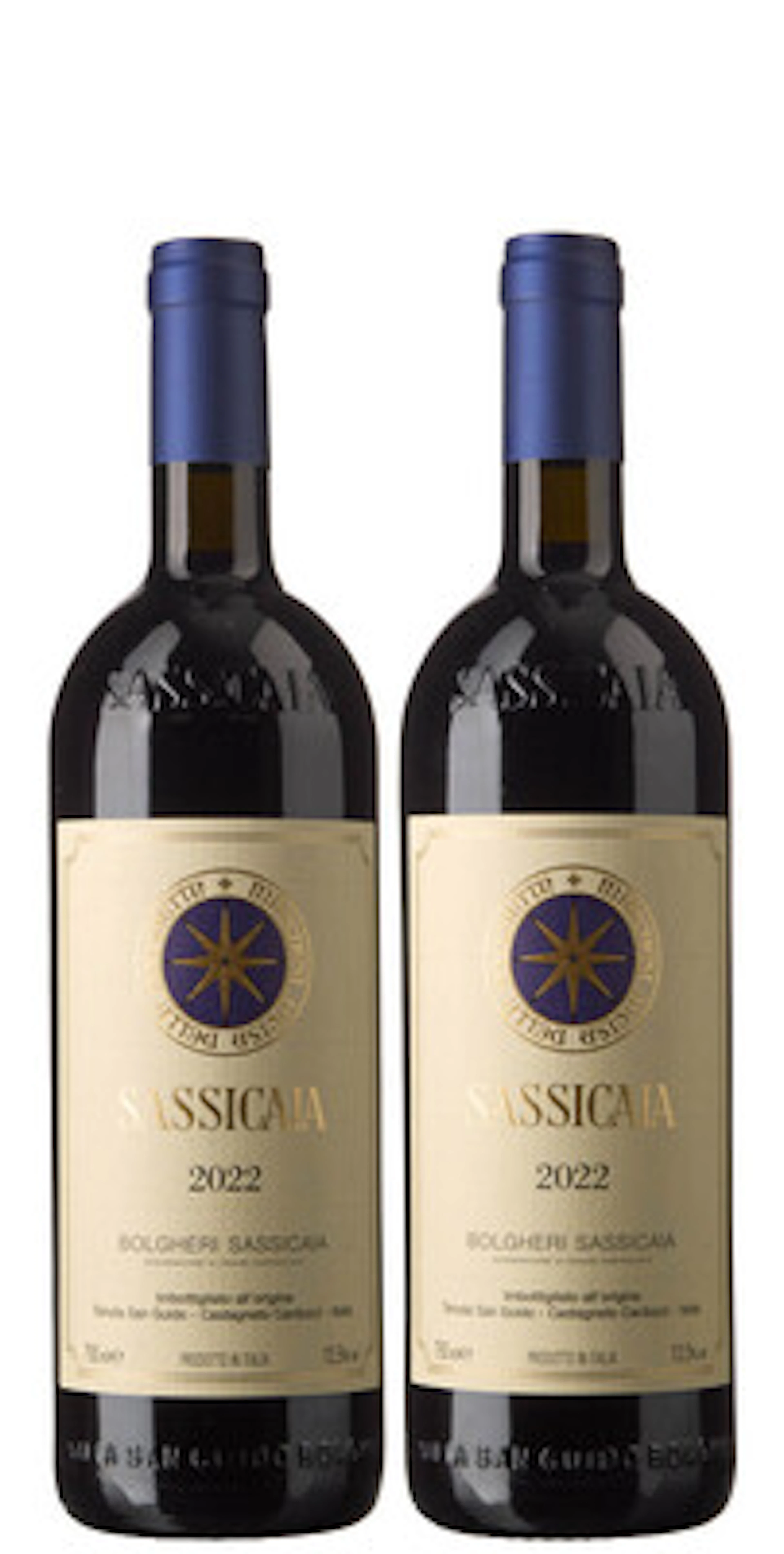 2 x Sassicaia 2022, Tenuta San Guido