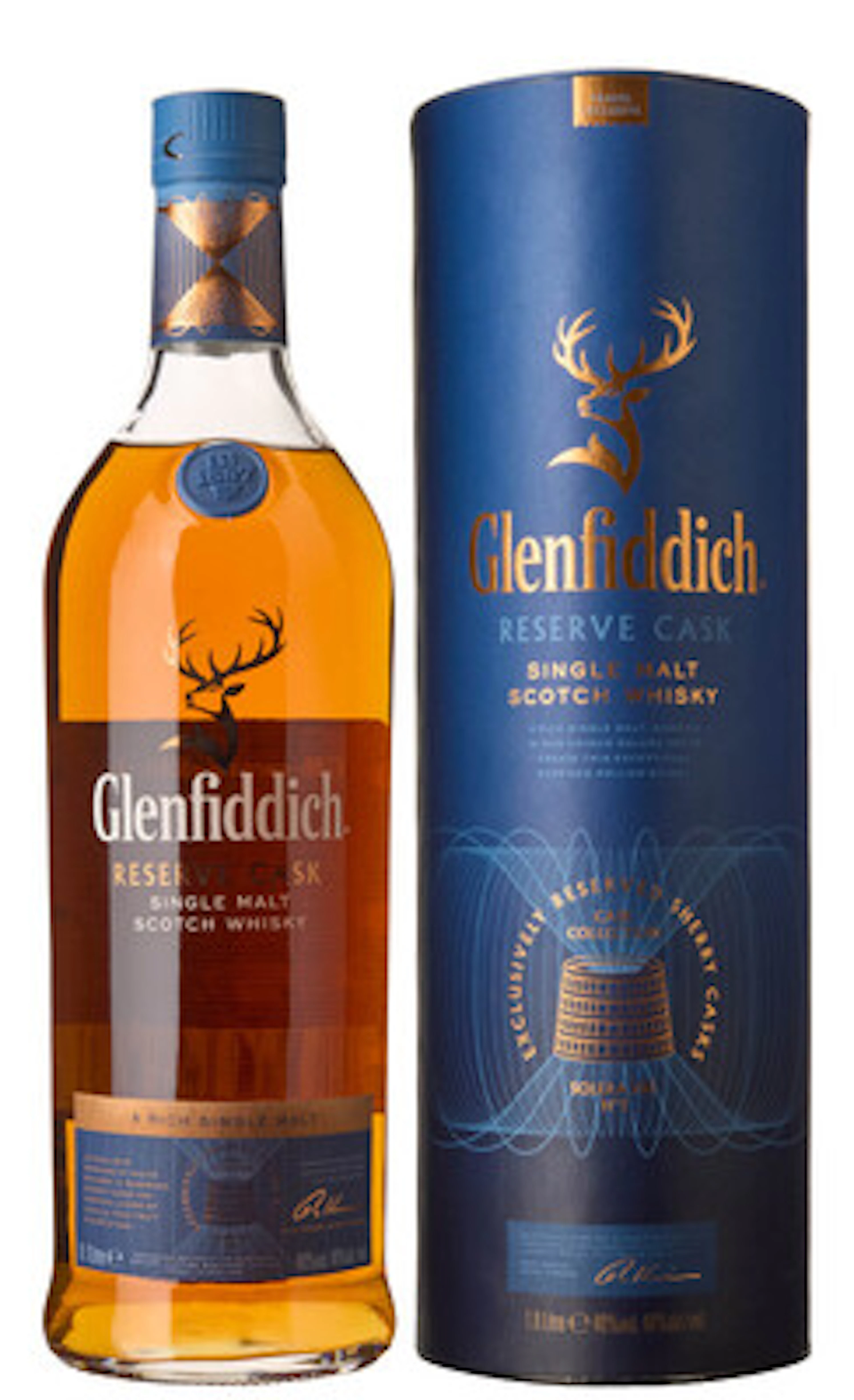 1 x 1 l Glenfiddich Single Malt Scotch Whisky Reserve Cask Solera Vat Nº2 (OCB)