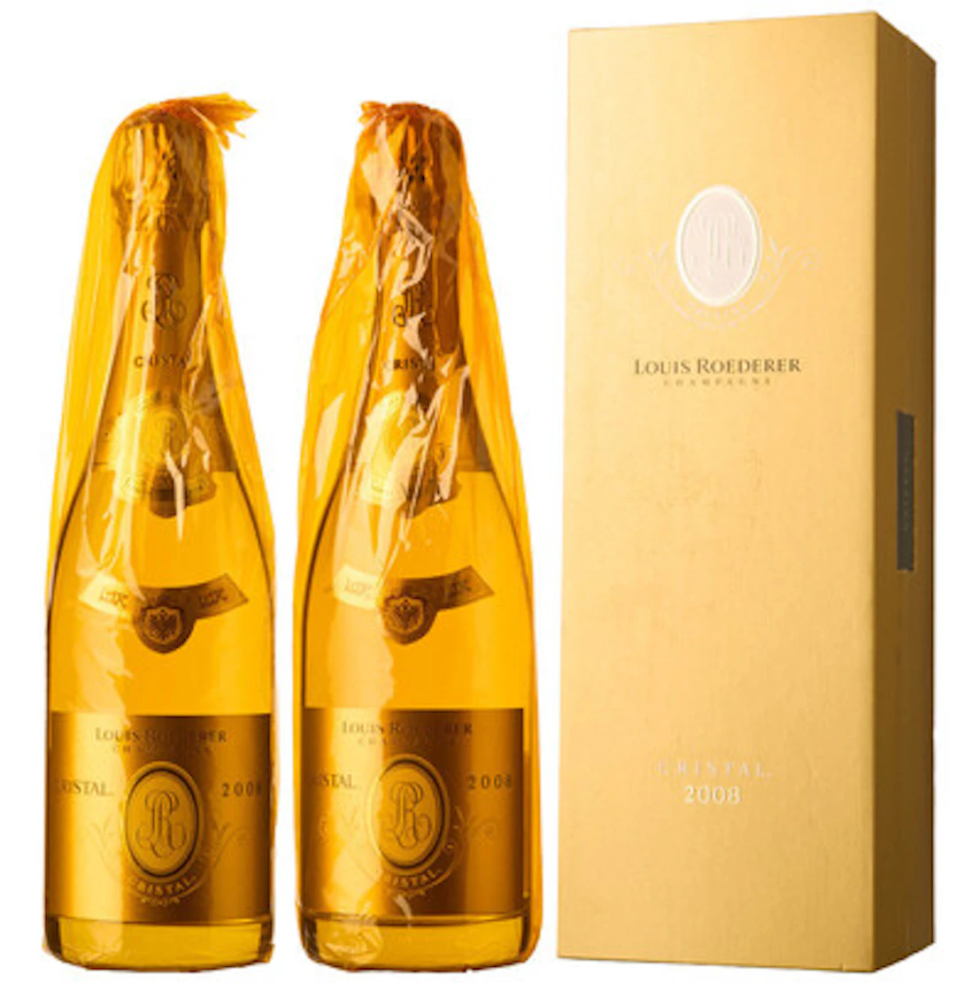 2 x Champagne Cristal Brut 2008, Louis Roederer (OCB)