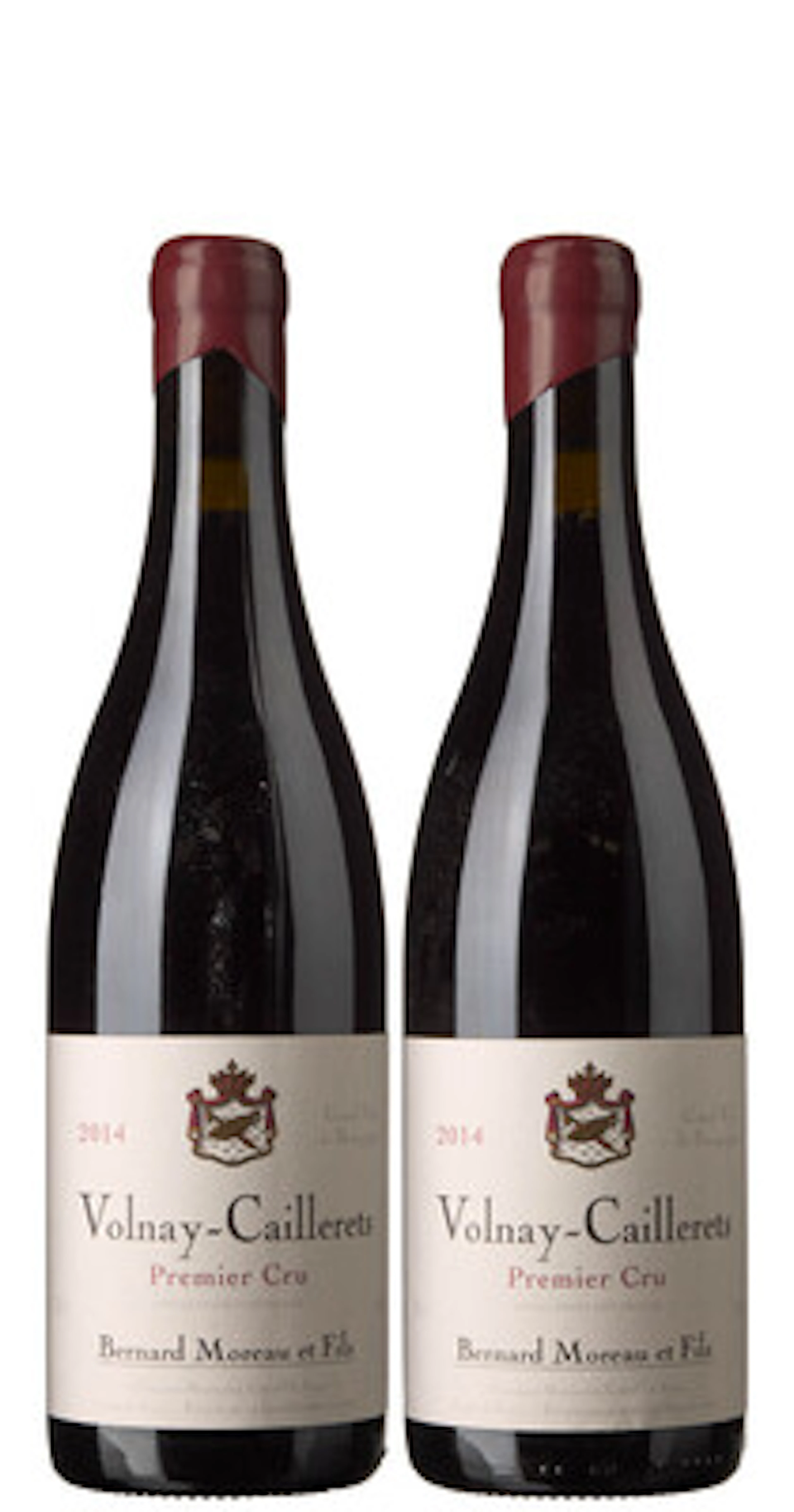 2 x Volnay 1er Cru Caillerets 2014, Bernard Moreau et Fils