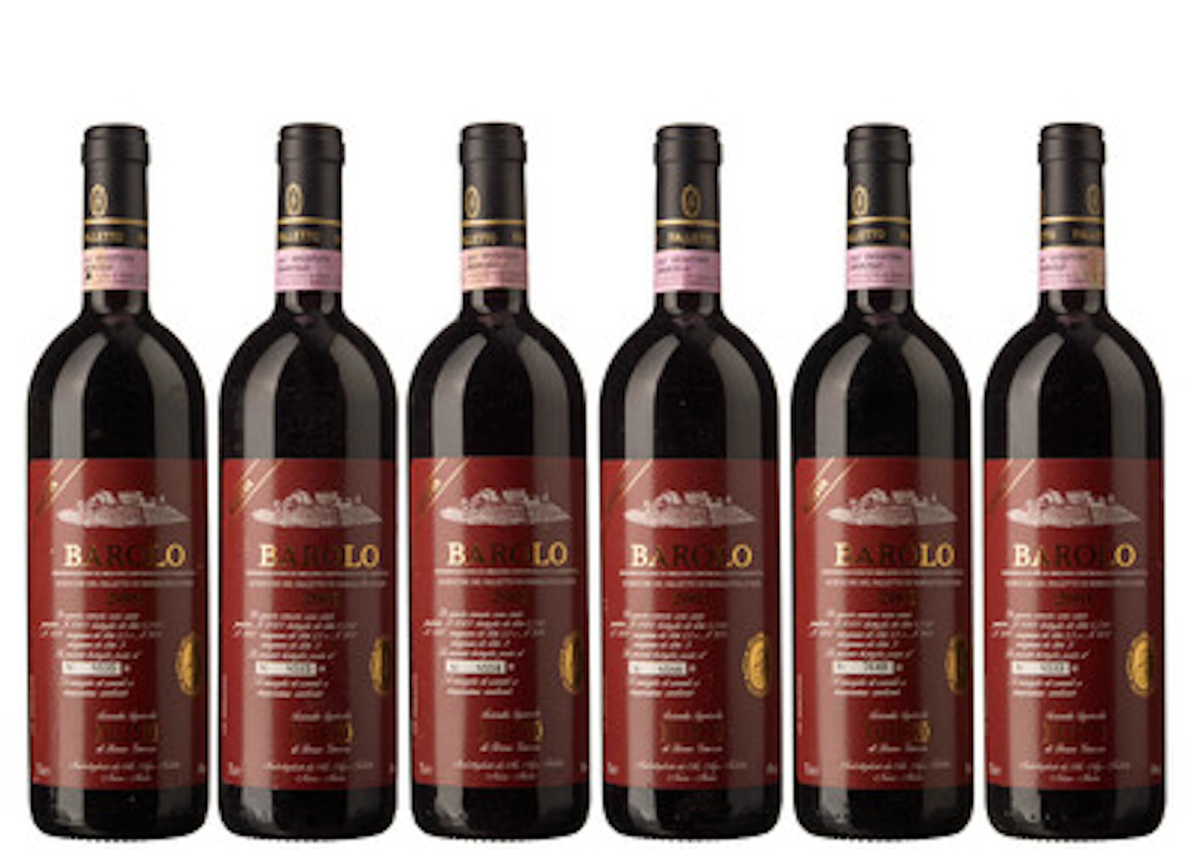 6 x Barolo Riserva Le Rocche del Falletto di Serralunga d'Alba 2001
