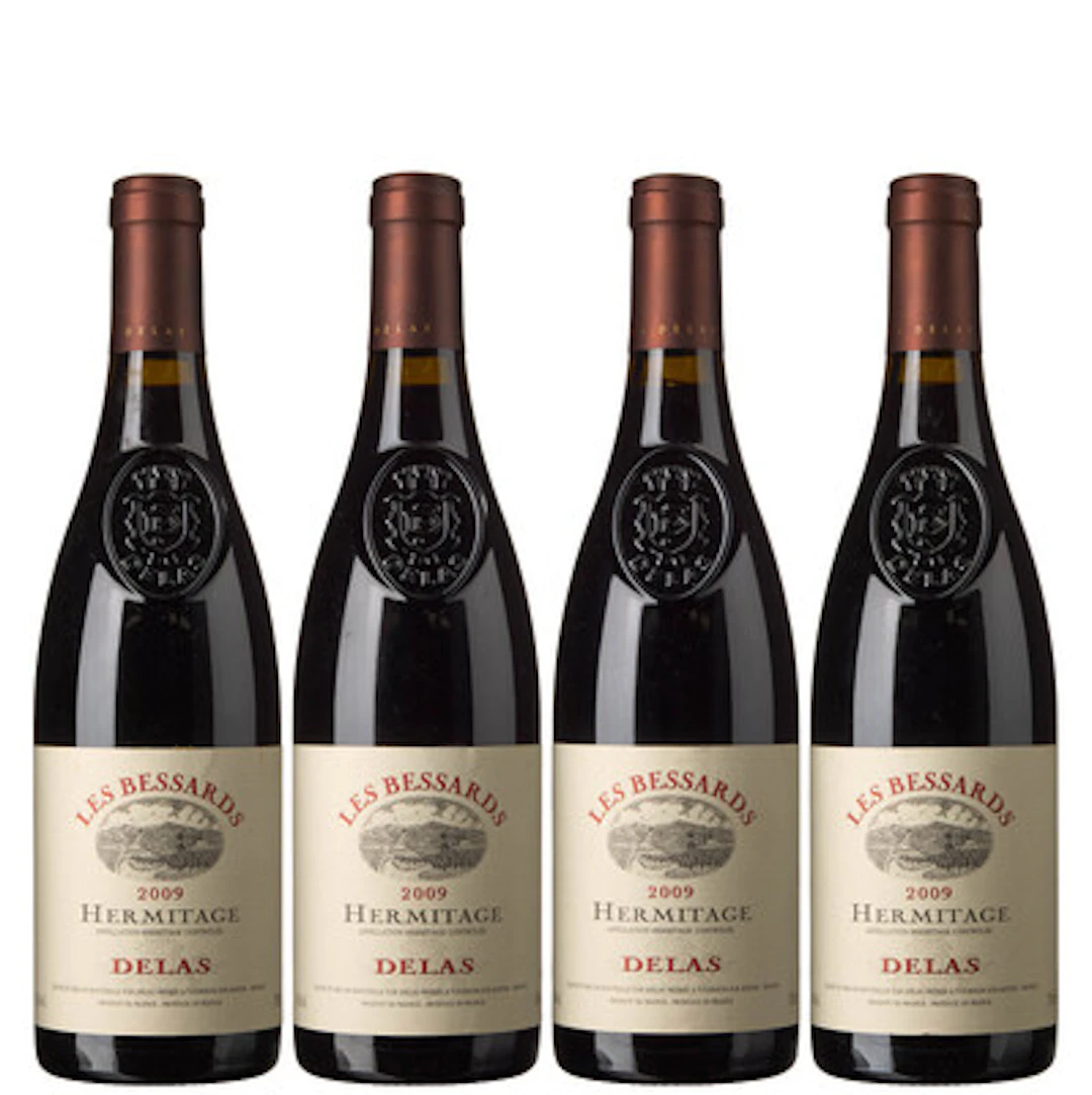4 x Hermitage Les Bessards 2009, Delas