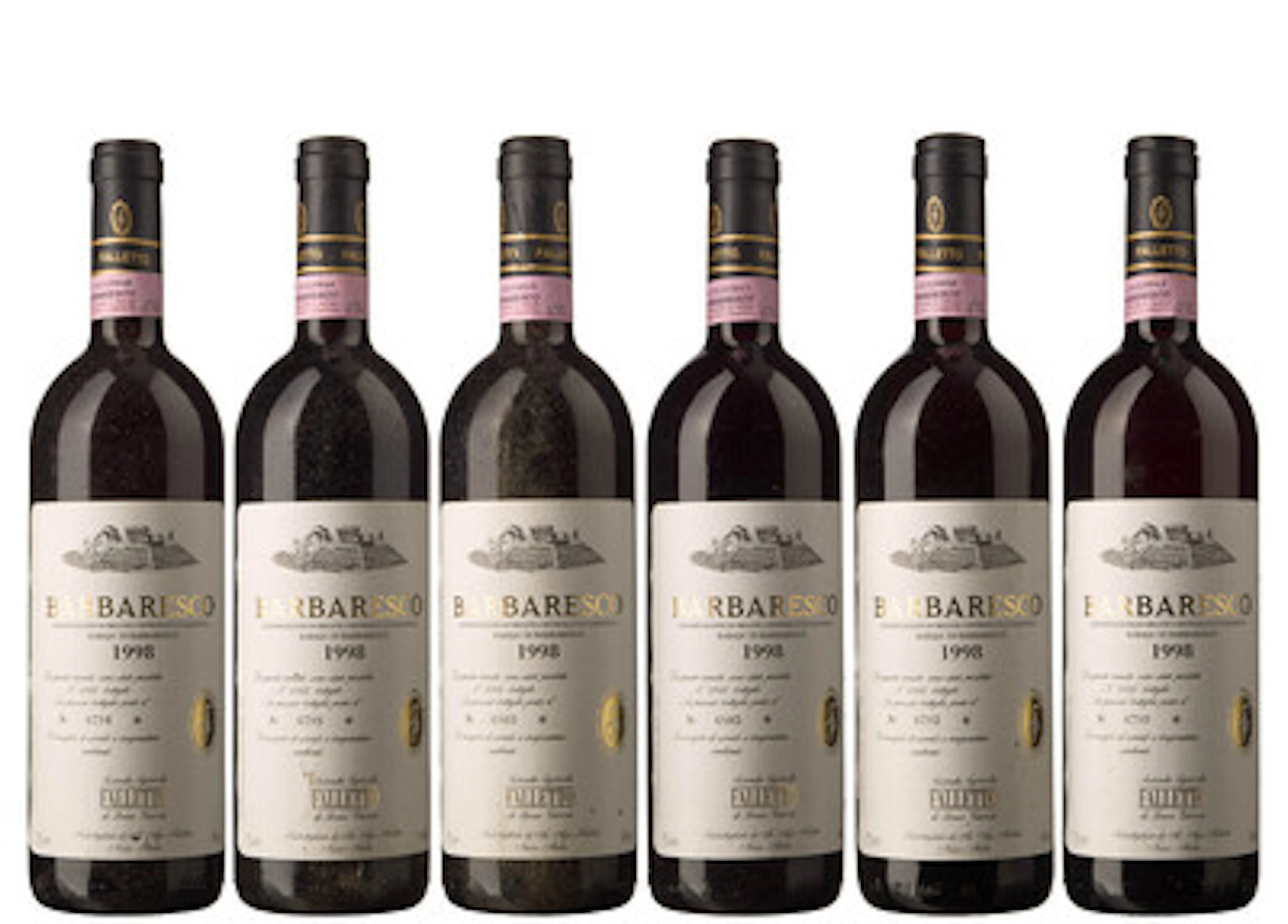 6 x Barbaresco Rabaja di Barbaresco 1998, Falletto di Bruno Giacosa (OWC)
