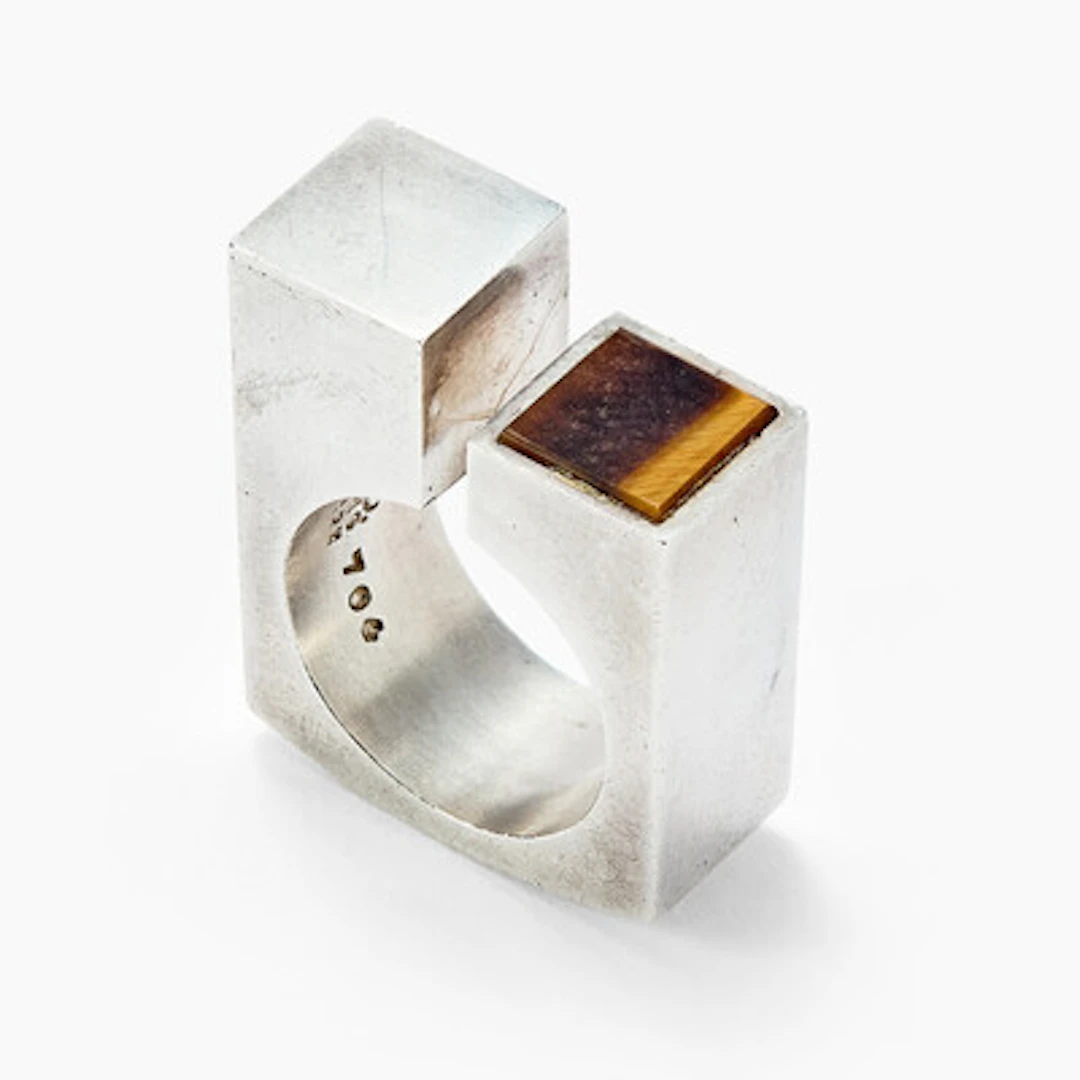 Ring med tigerøye