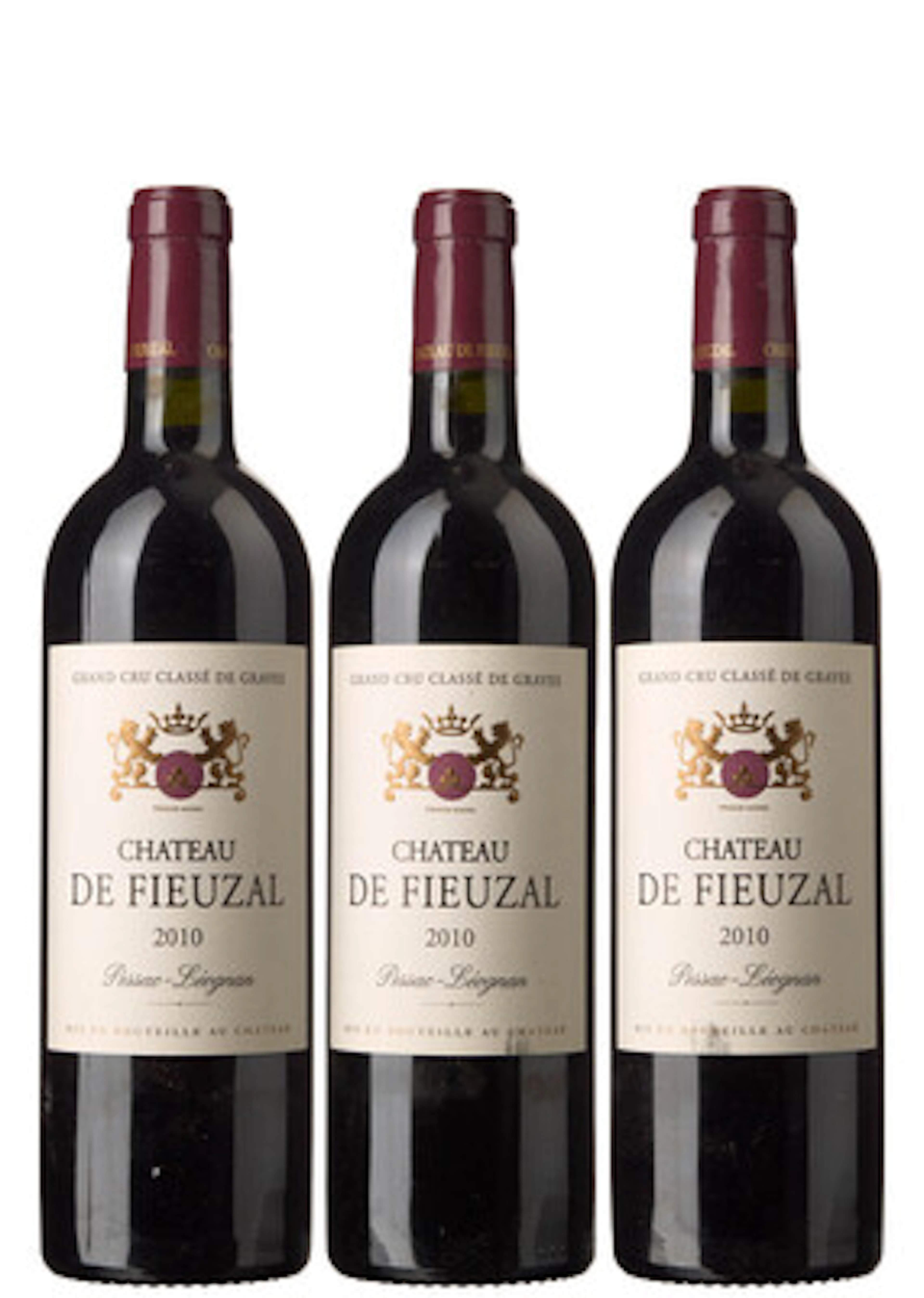 3 x Chateau de Fieuzal 2010