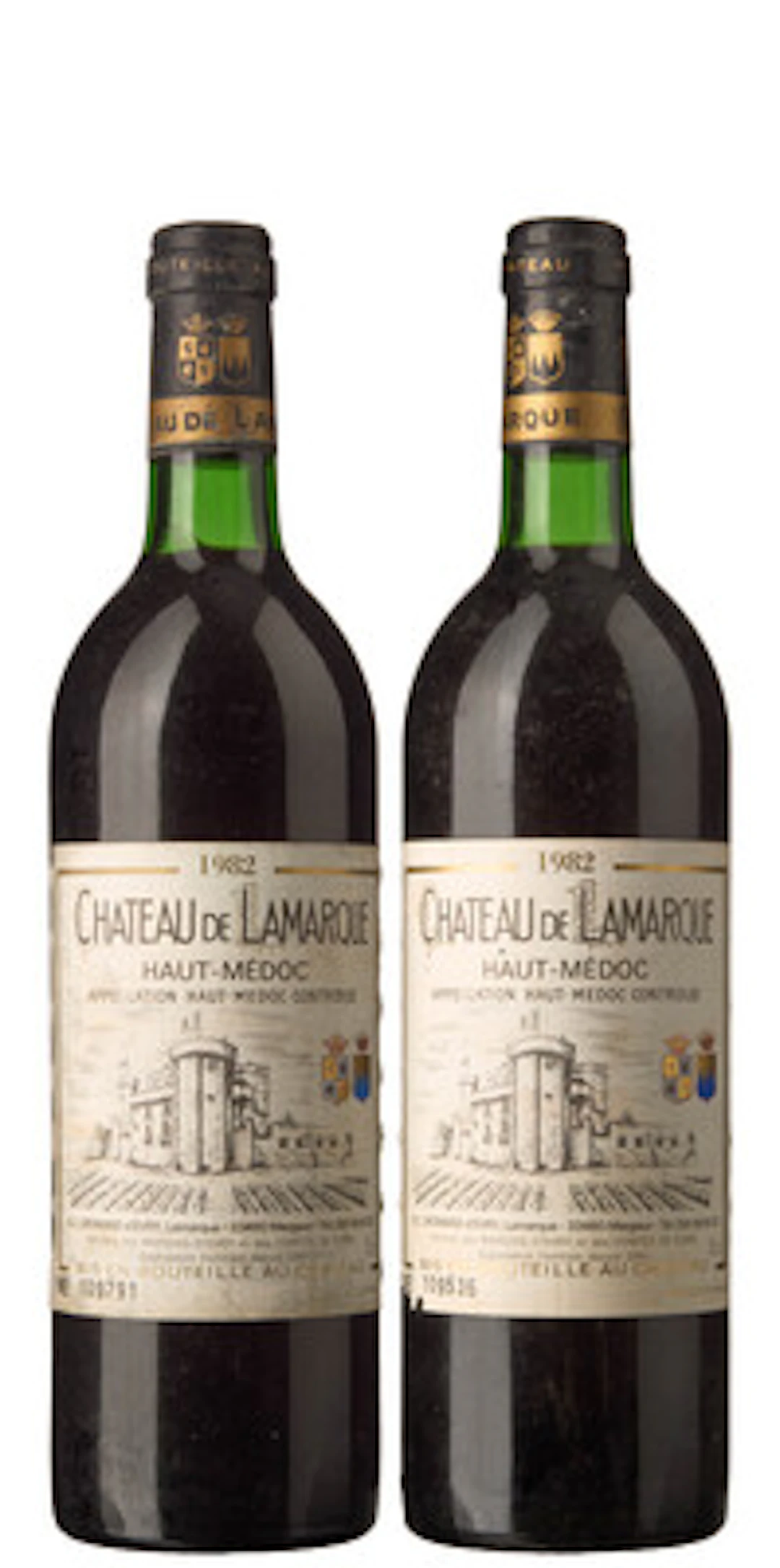 2 x Chateau de Lamarque 1982