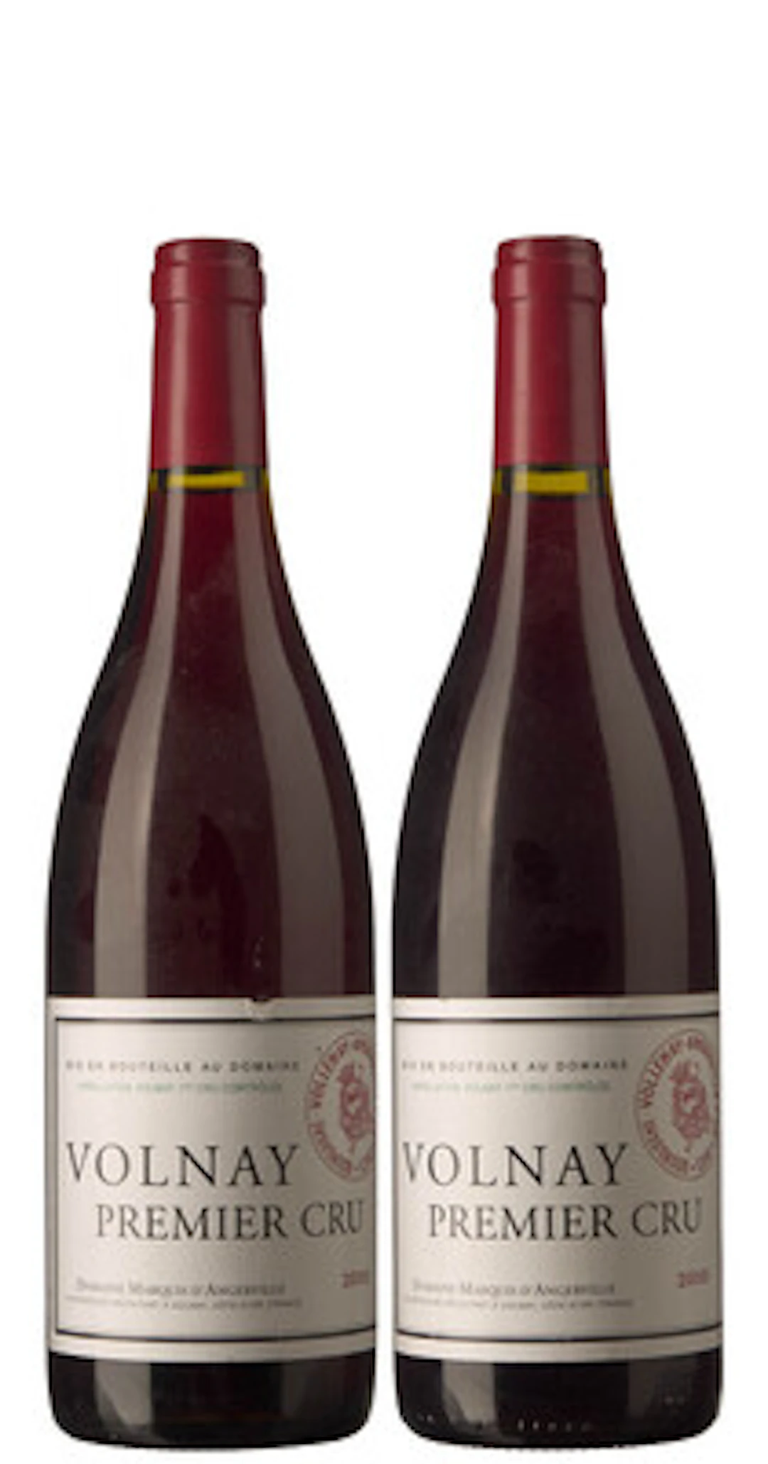 2 x Volnay 1er Cru 2010, Marquis d'Angerville