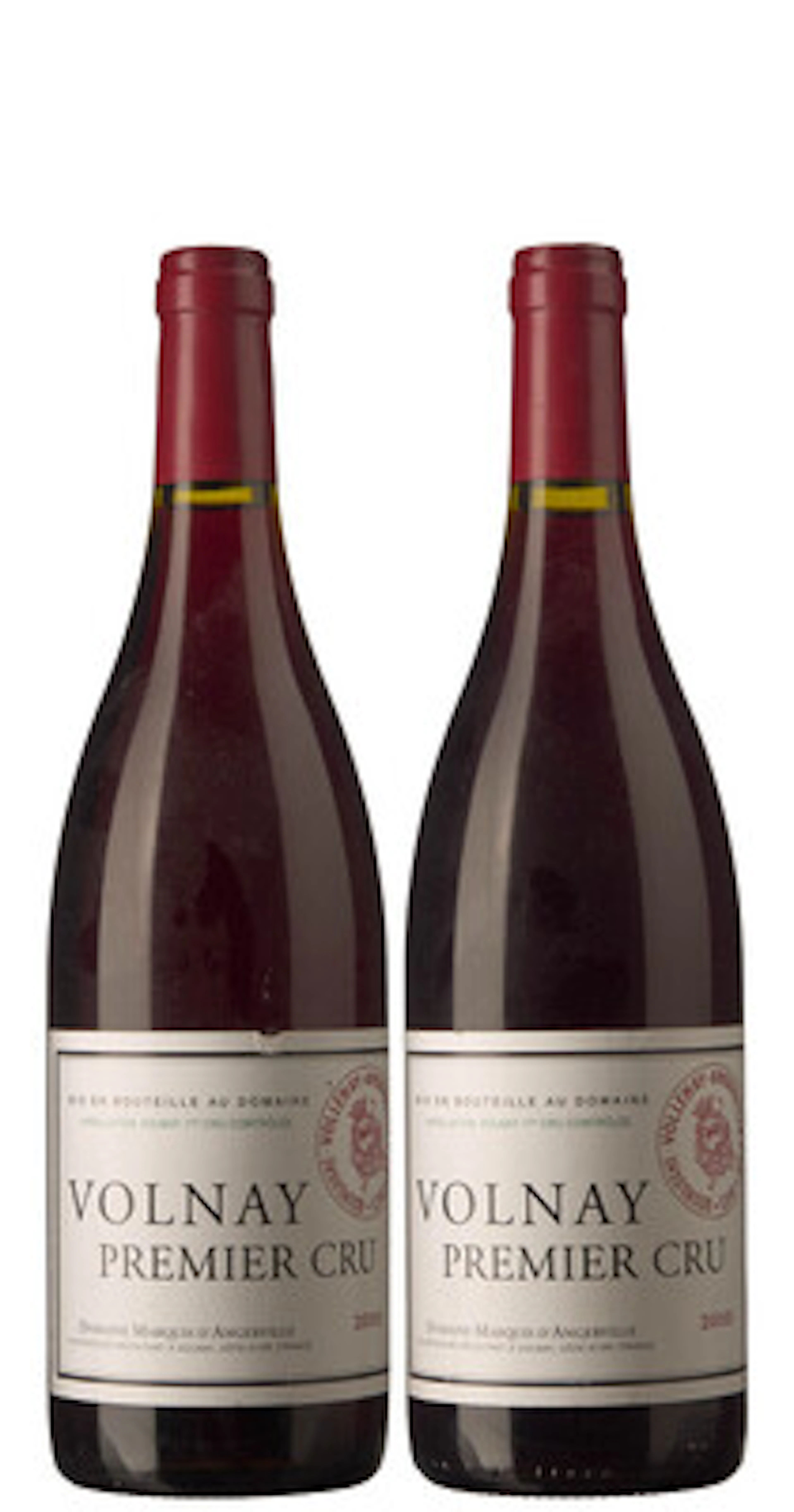 2 x Volnay 1er Cru 2010, Marquis d'Angerville