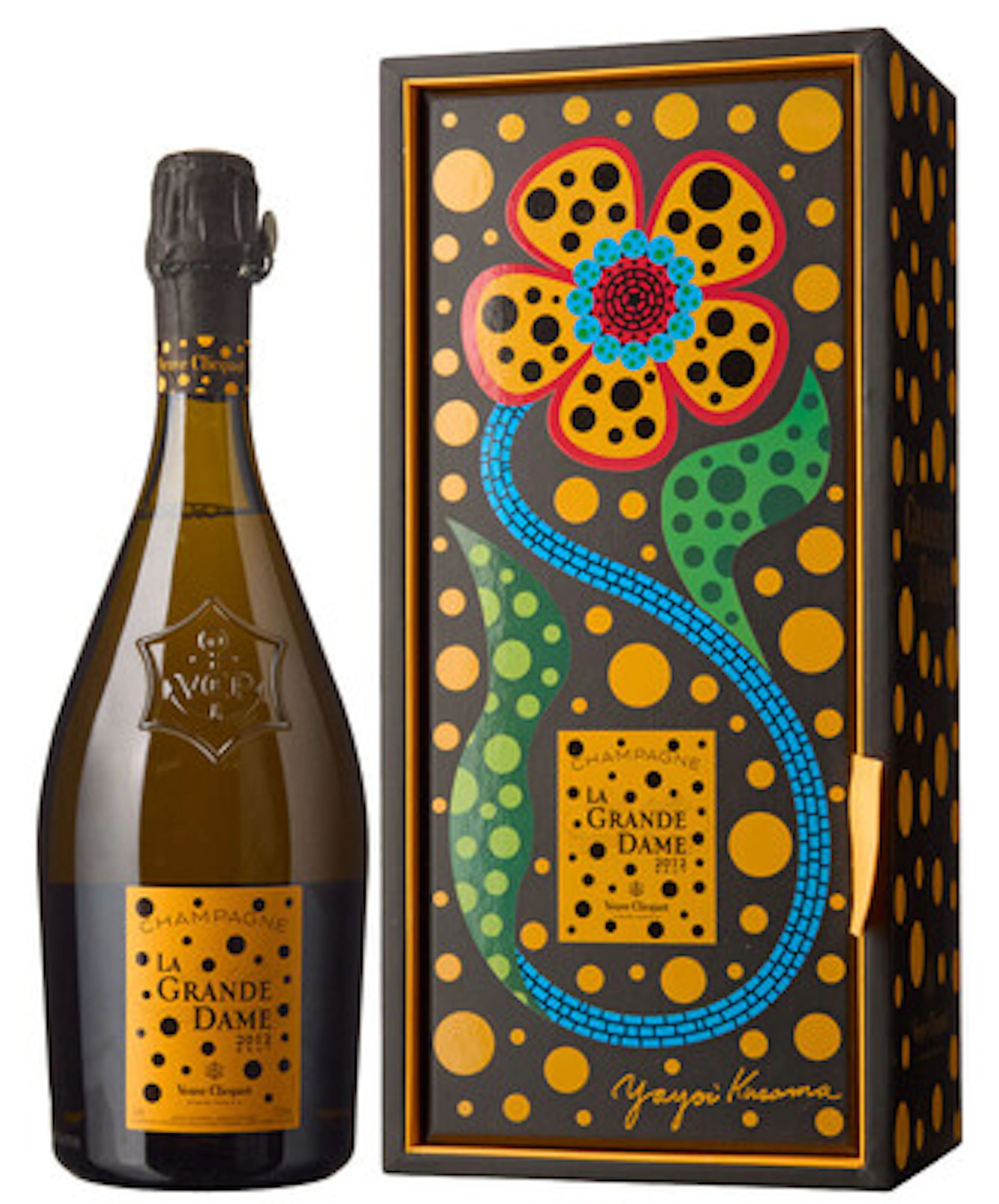 1 x Champagne La Grande Dame Yayoi Kusama Edition Brut 2012, Veuve