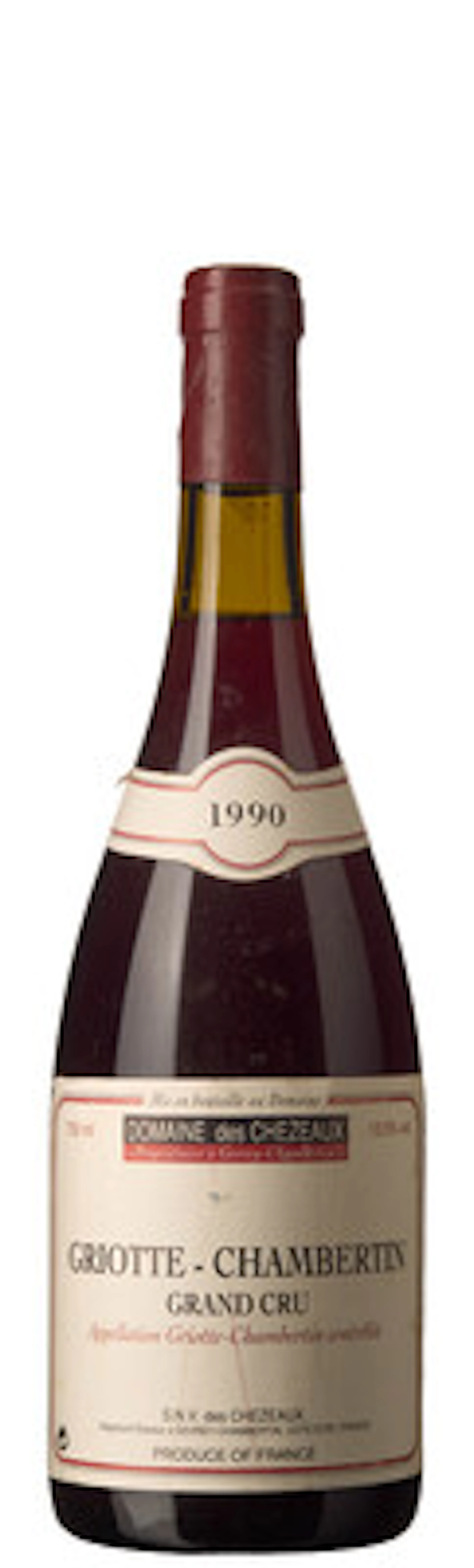 1 x Griotte-Chambertin Grand Cru 1990, Domaine des Chezeaux