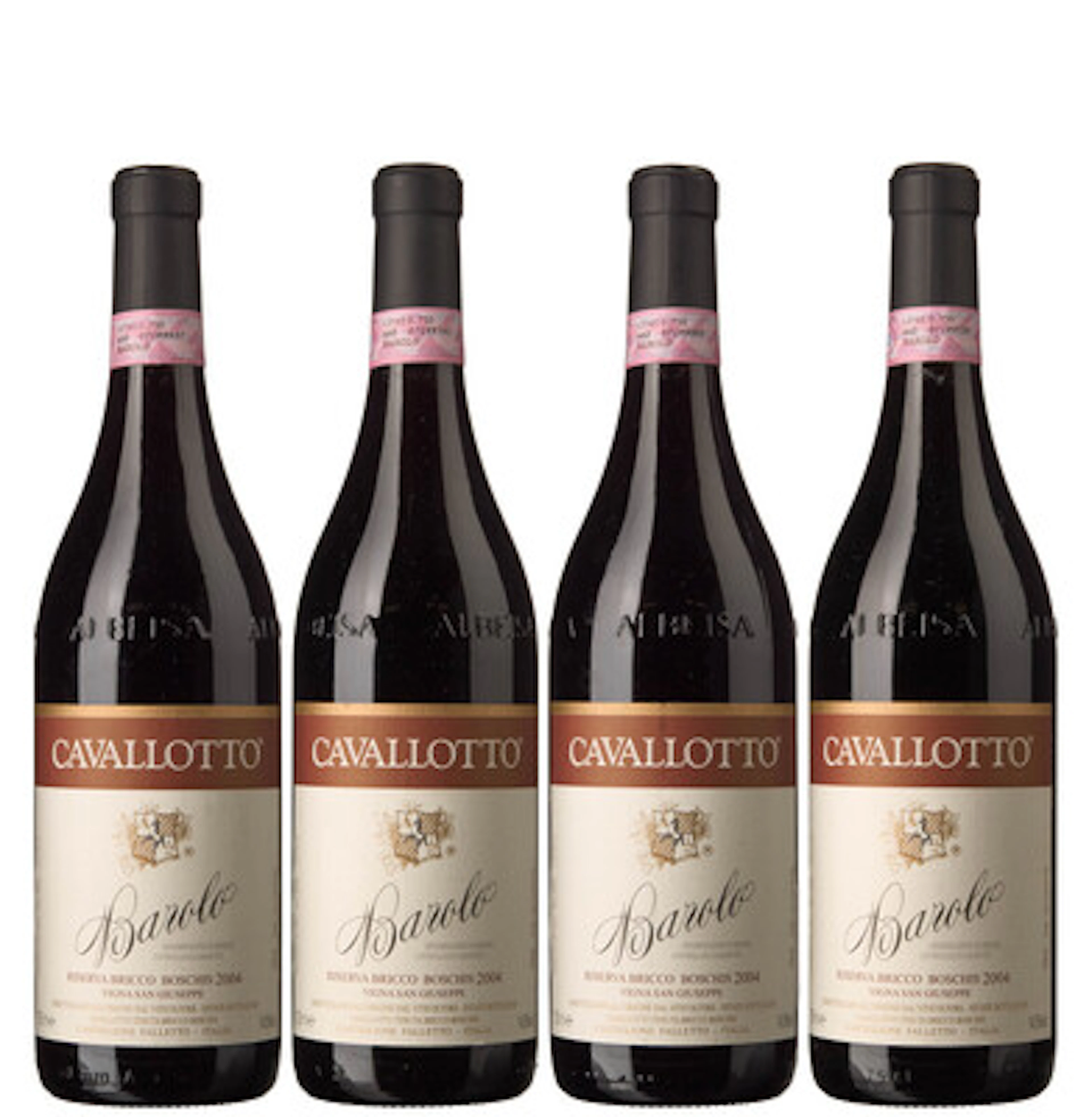 4 x Barolo Riserva Bricco Boschis Vigna San Giuseppe 2004, Cavallotto