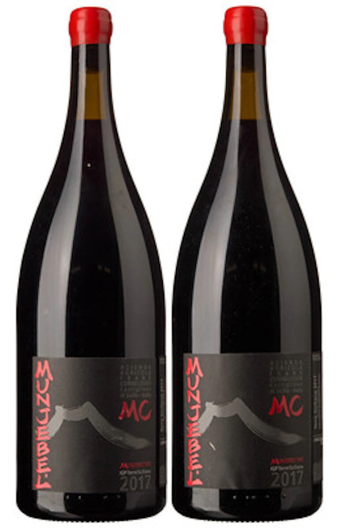 2 x MAG Terre Siciliane Nerello Mascalese Munjebel MC 2017, Frank Cornelissen