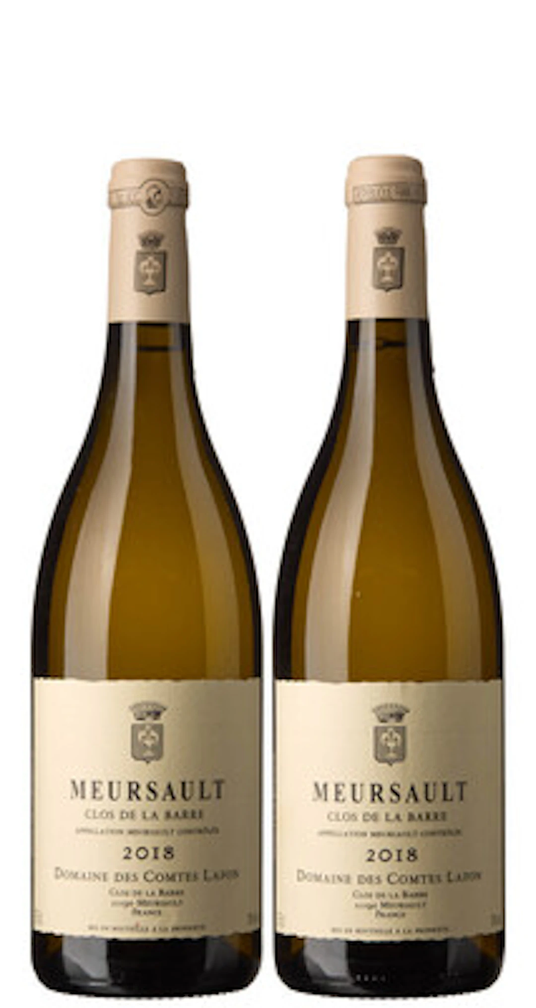 2 x Meursault Clos de la Barre 2018, Comtes Lafon