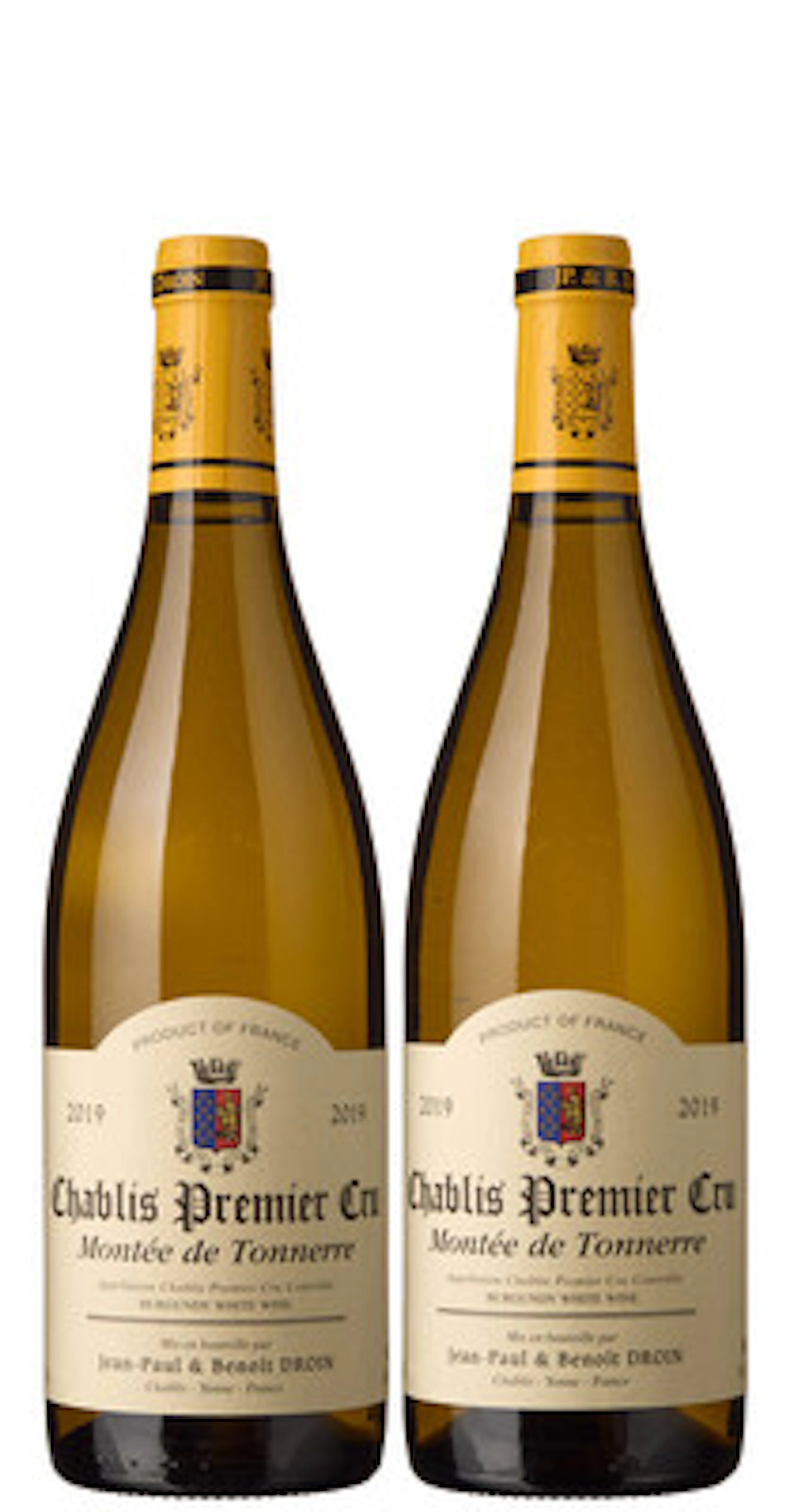 2 x Chablis 1er Cru Montee de Tonnerre 2019, Jean-Paul & Benoit Droin