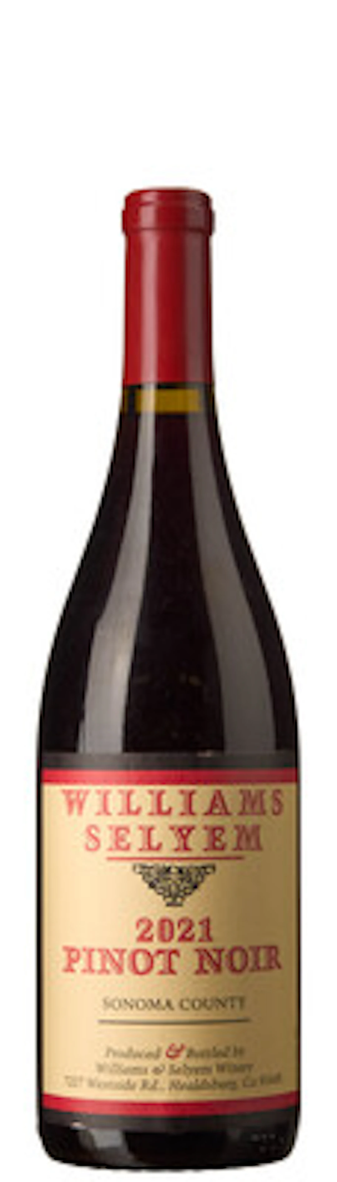 1 x Sonoma County Pinot Noir 2021, Williams Selyem