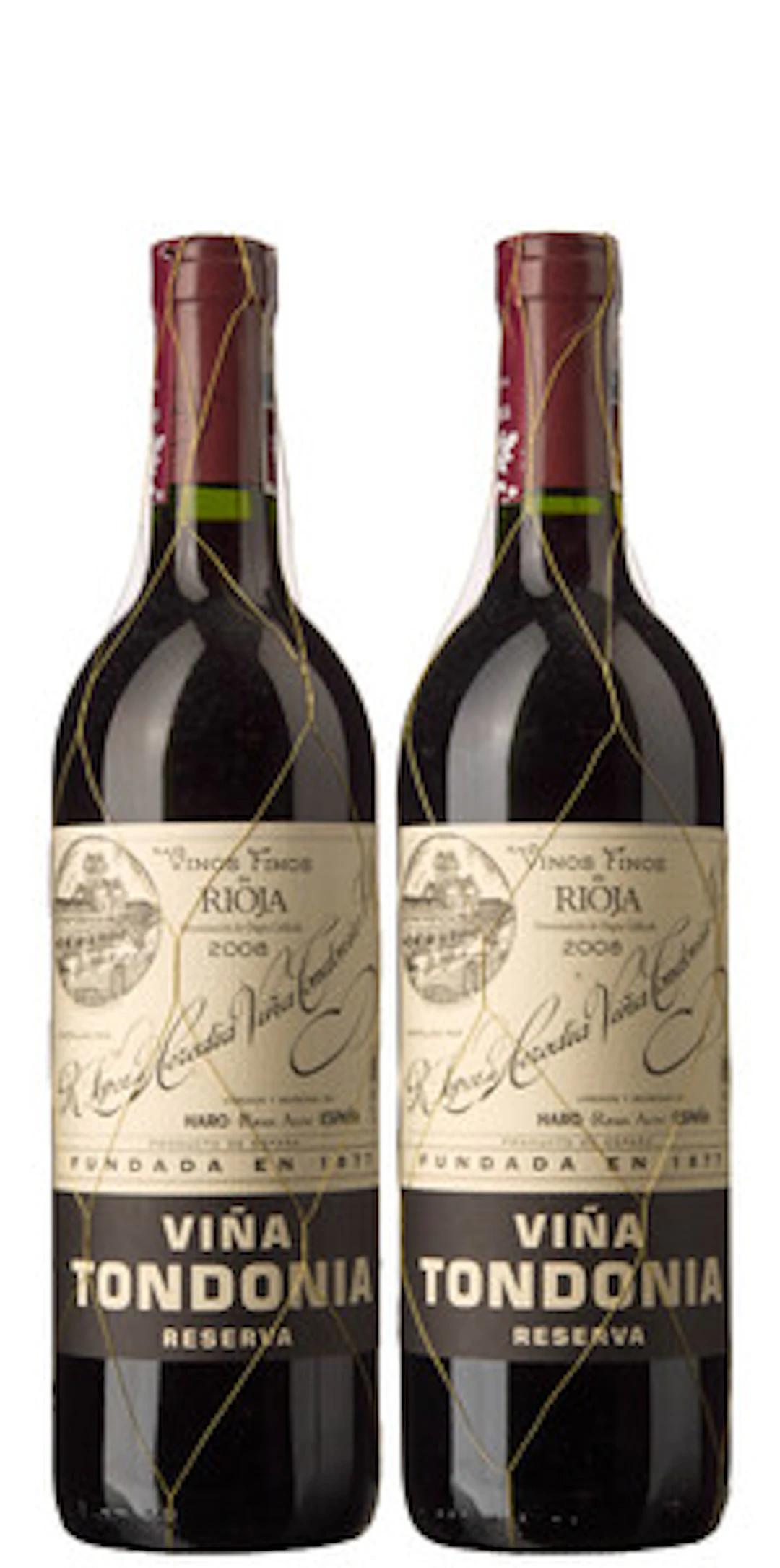 2 x Rioja Reserva Vina Tondonia 2008, Lopez de Heredia