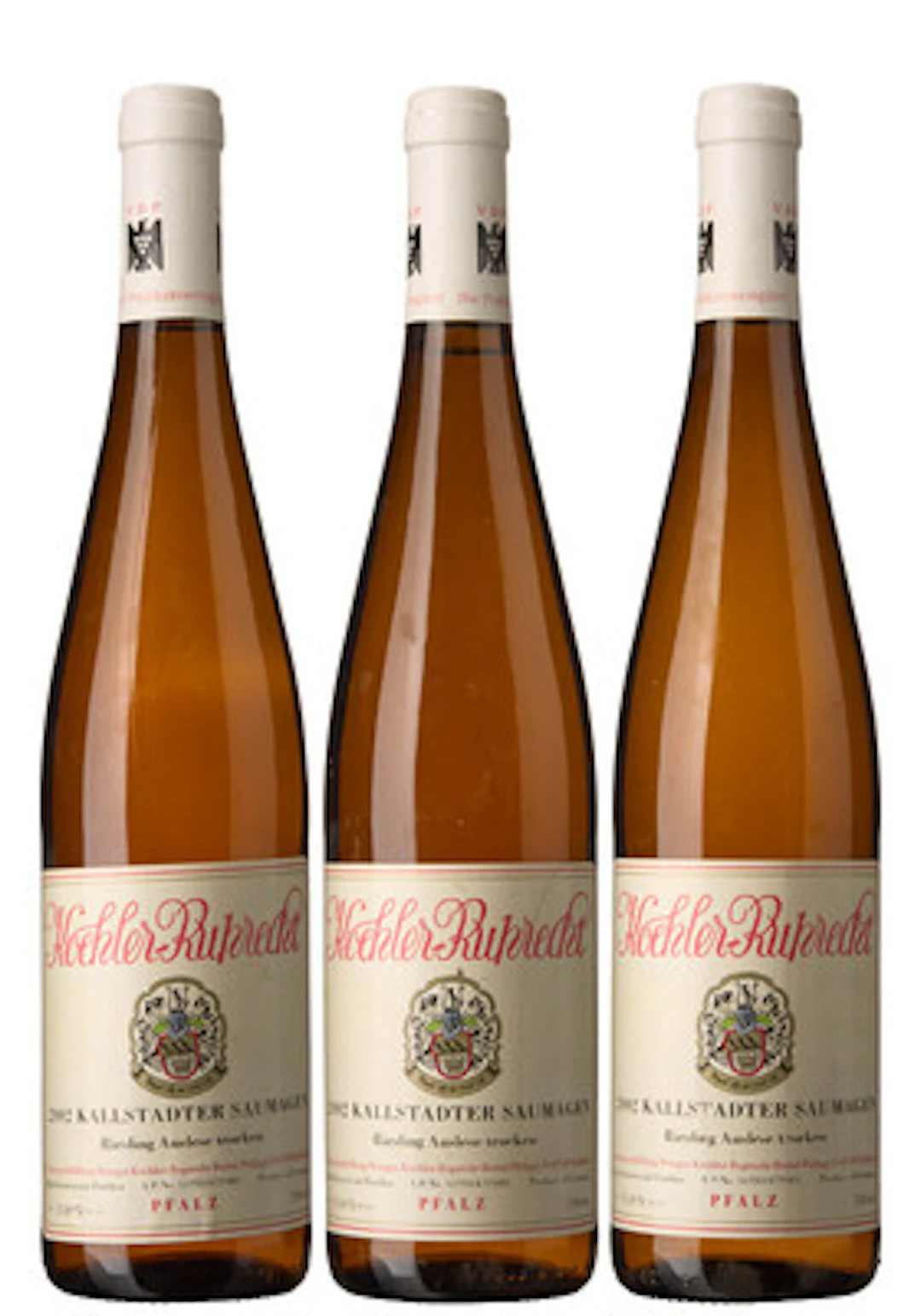 3 x Kallstadter Saumagen Riesling Auslese Trocken 2002, Koehler-Ruprecht
