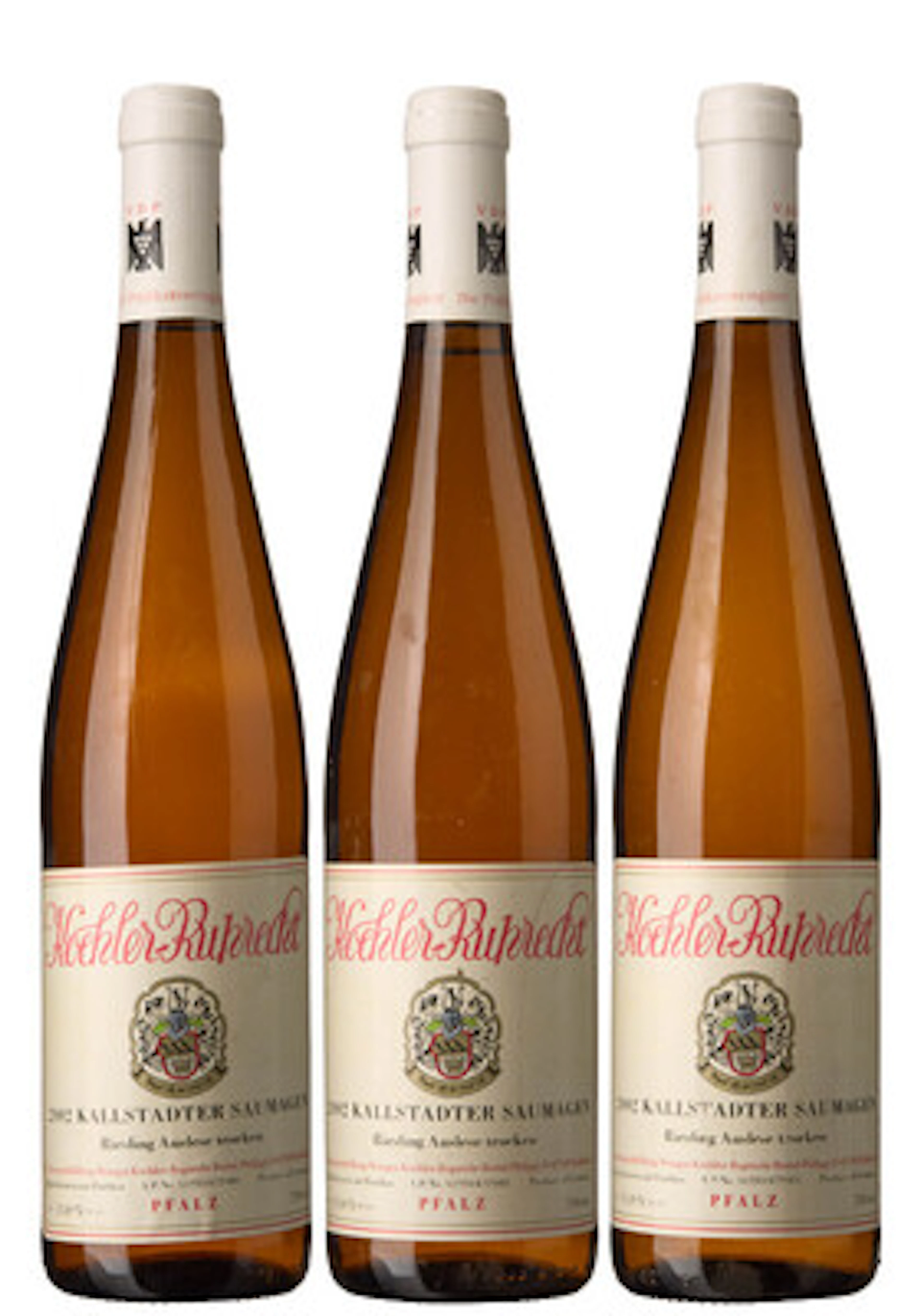3 x Kallstadter Saumagen Riesling Auslese Trocken 2002, Koehler-Ruprecht