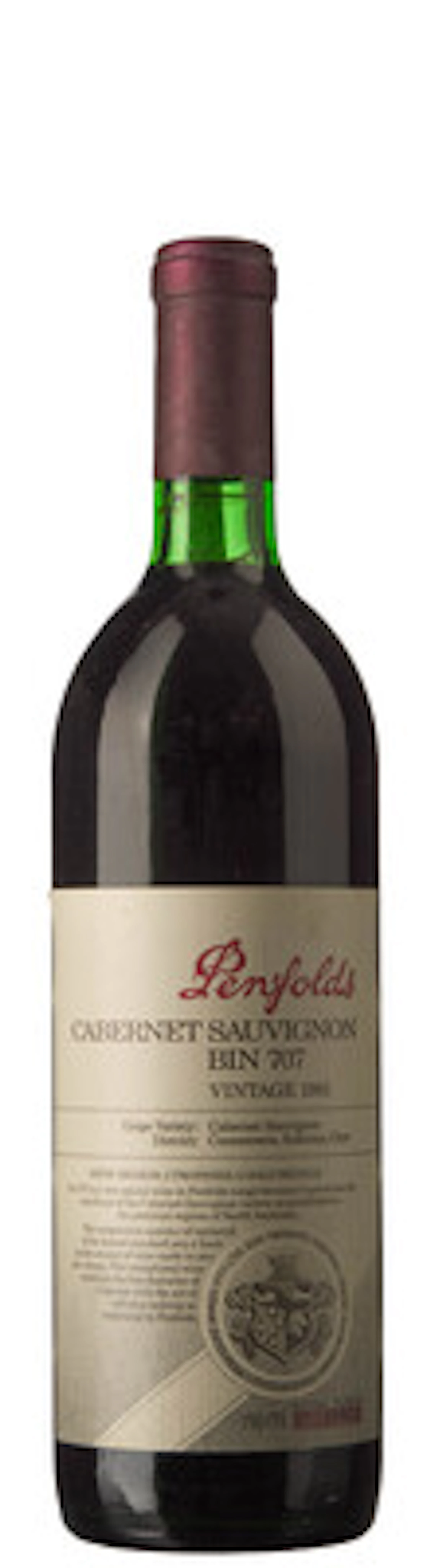 1 x Cabernet Sauvignon Bin 707 1985, Penfolds