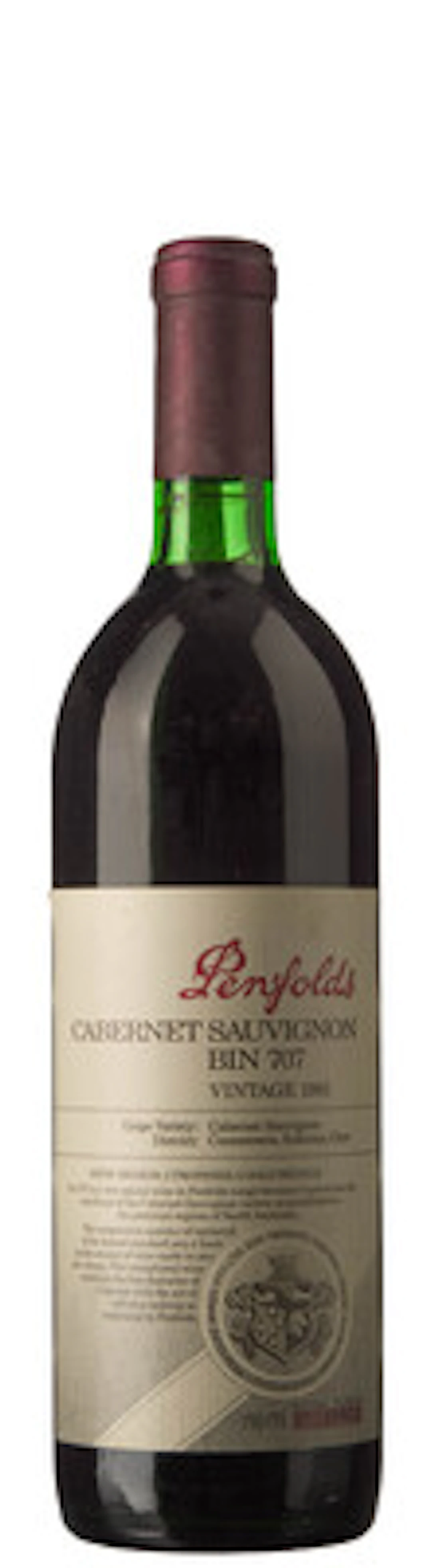 1 x Cabernet Sauvignon Bin 707 1985, Penfolds