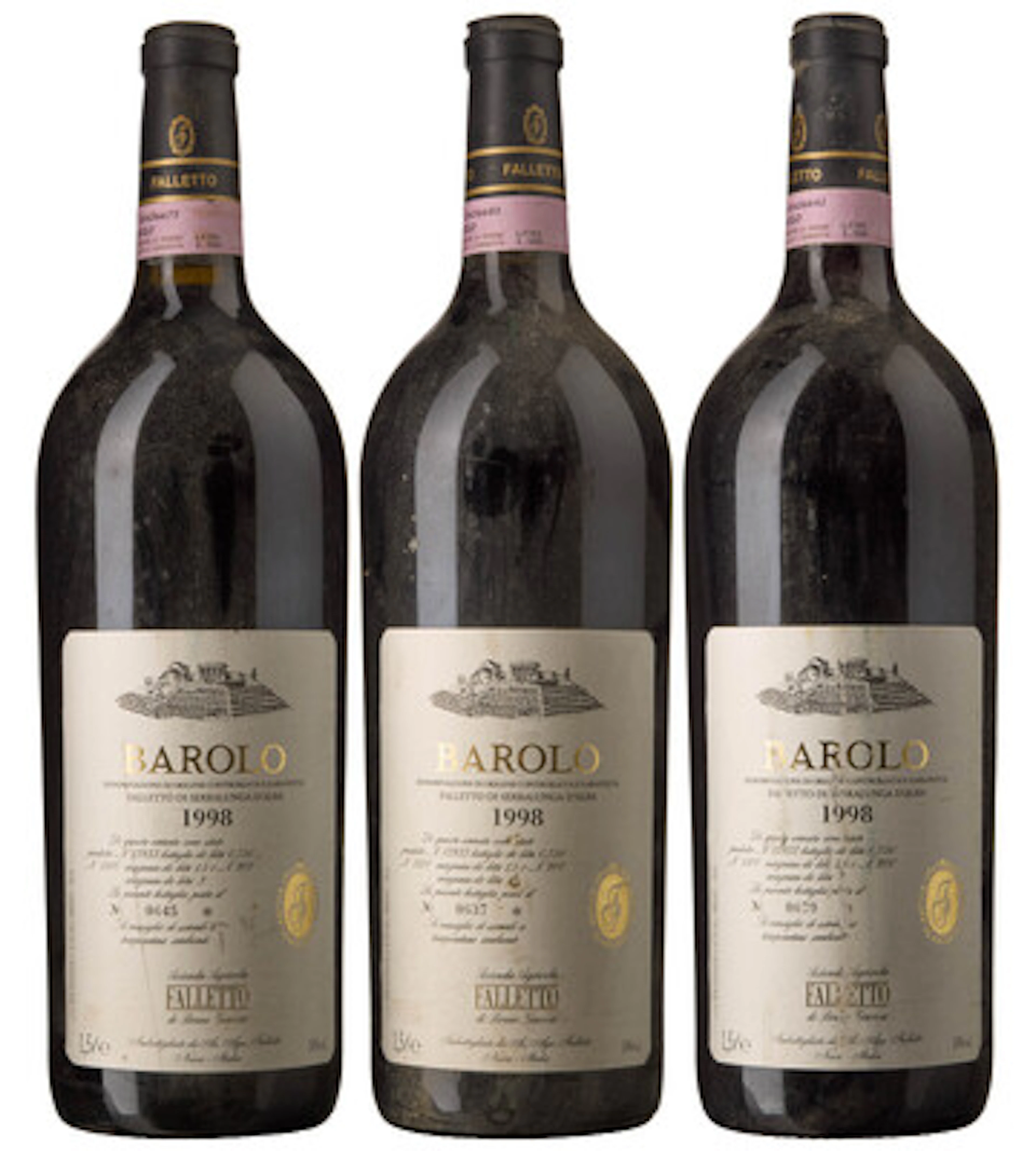 3 x MAG Barolo Falletto di Serralunga d'Alba 1998, Falletto di Bruno