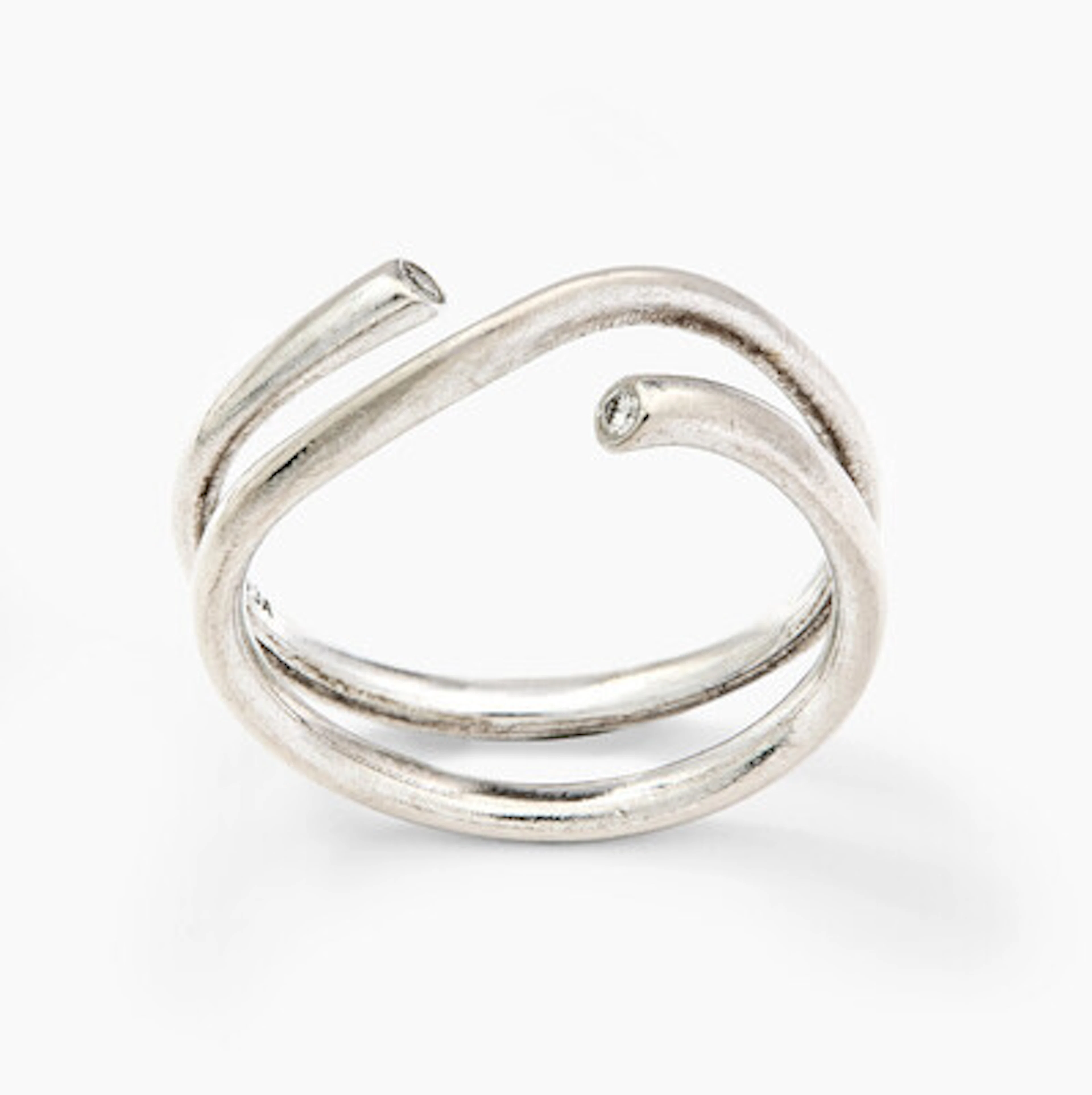 Ring Georg Jensen med to diamanter