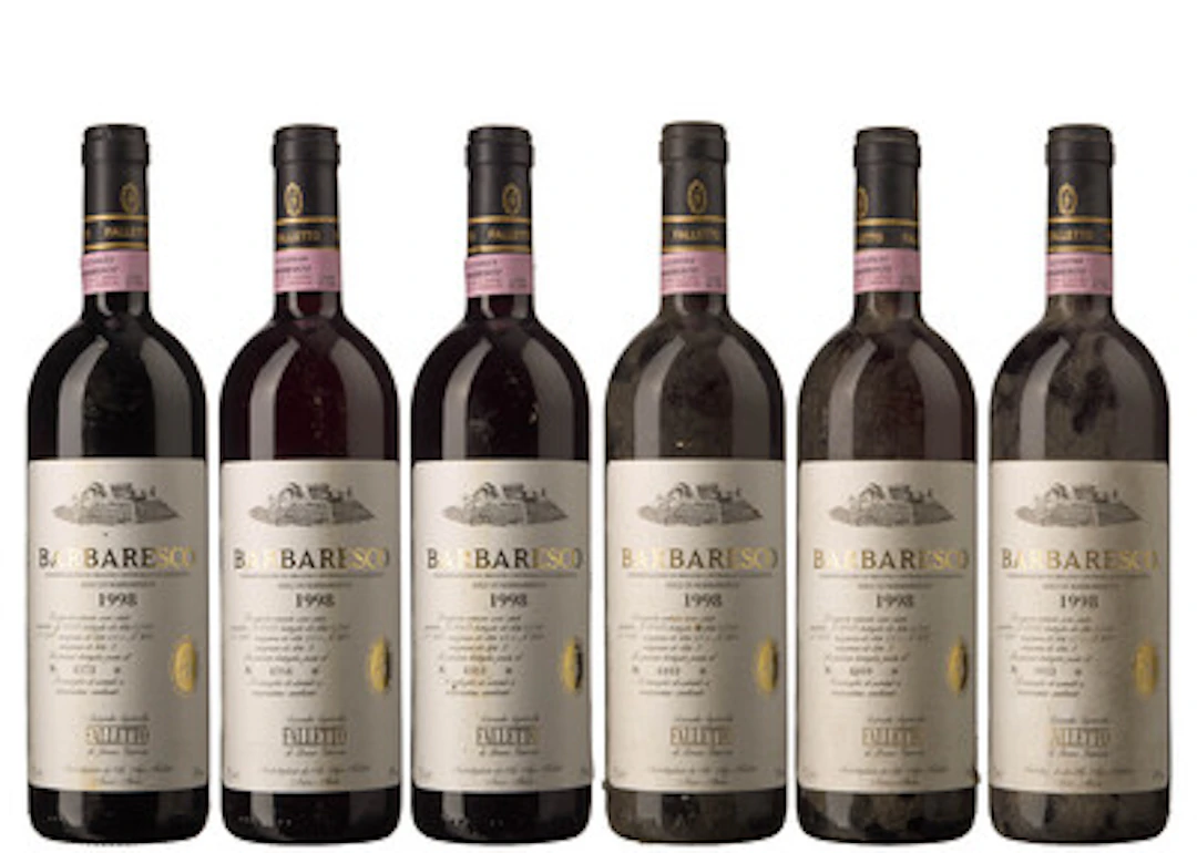 6 x Barbaresco Asili di Barbaresco 1998, Falletto di Bruno Giacosa