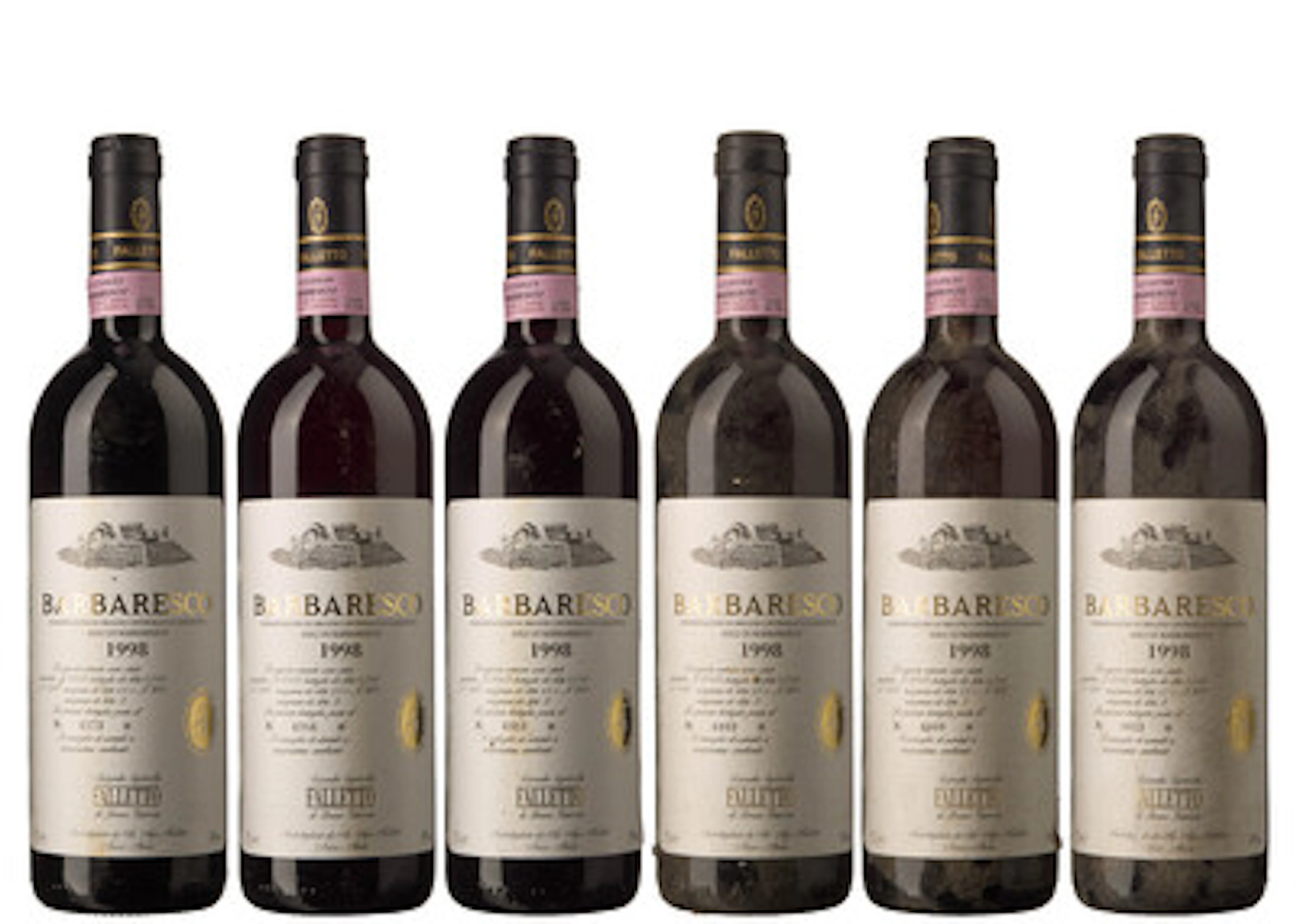 6 x Barbaresco Asili di Barbaresco 1998, Falletto di Bruno Giacosa