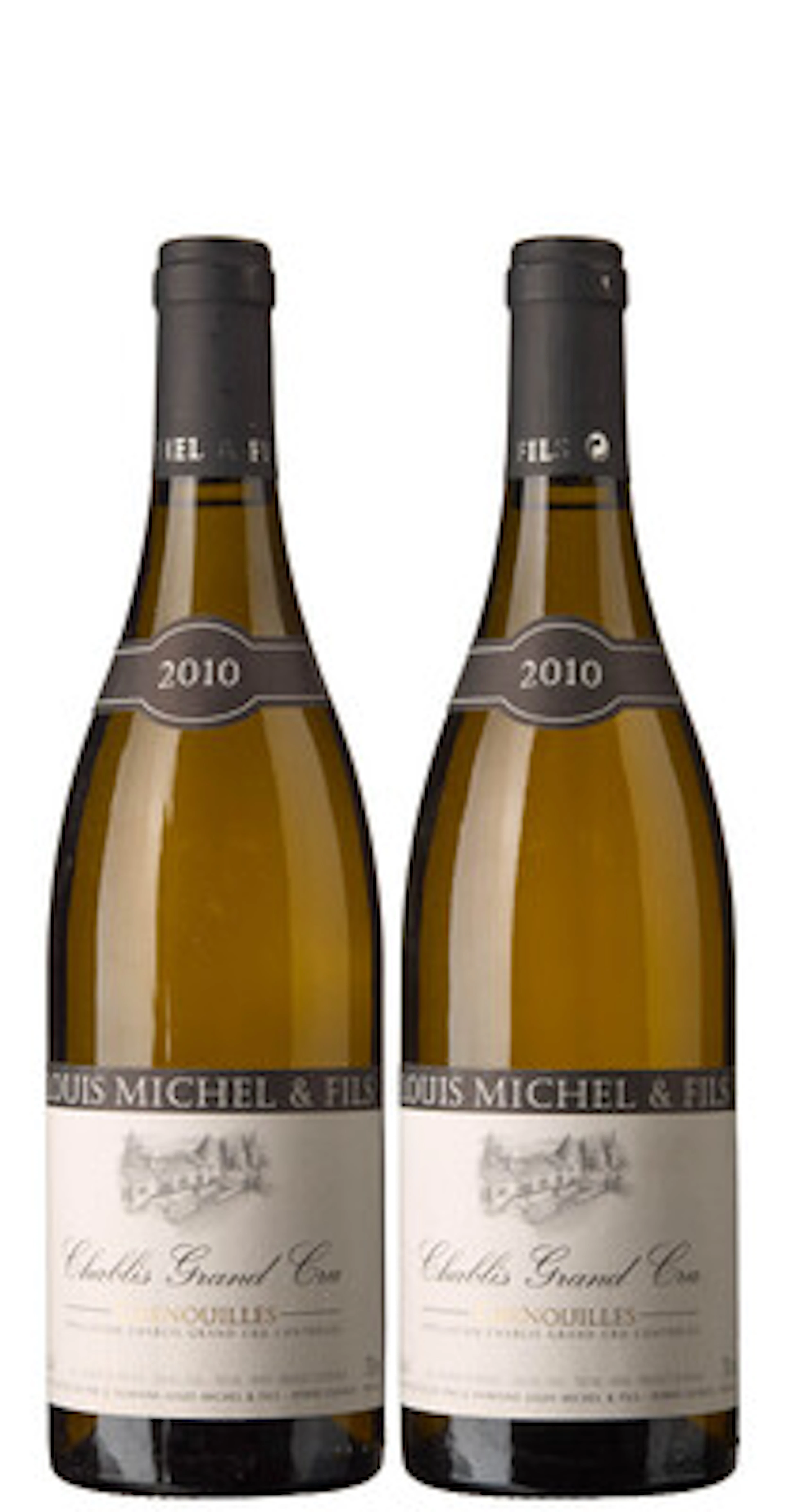 2 x Chablis Grand Cru Grenouilles 2010, Louis Michel & Fils
