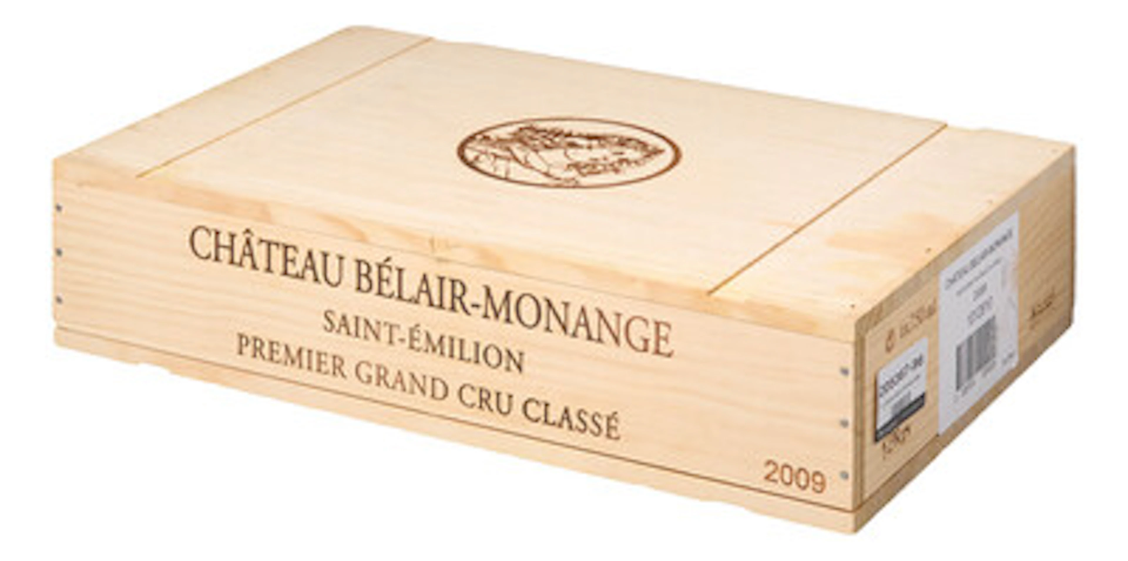 6 x Chateau Belair Monange 2009 (OWC)