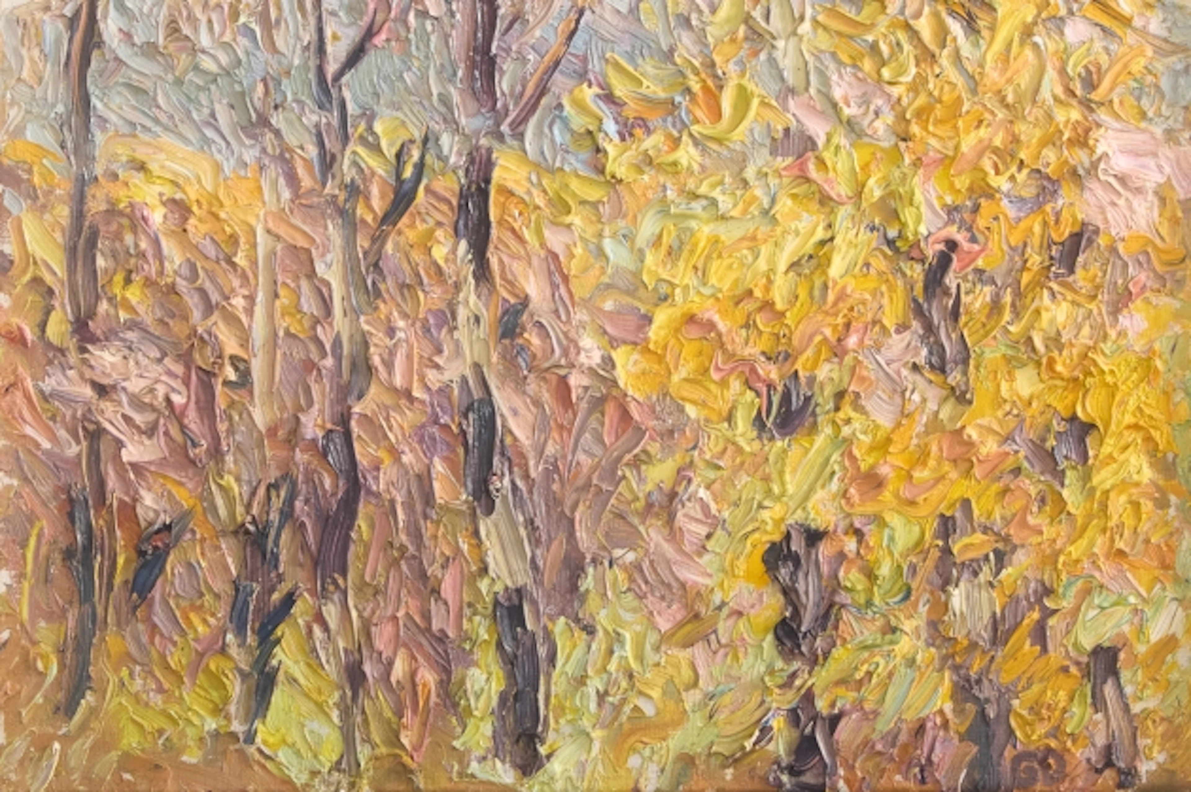 Olja på duk, "Varm höstdag", Gunnar Dahlstrand