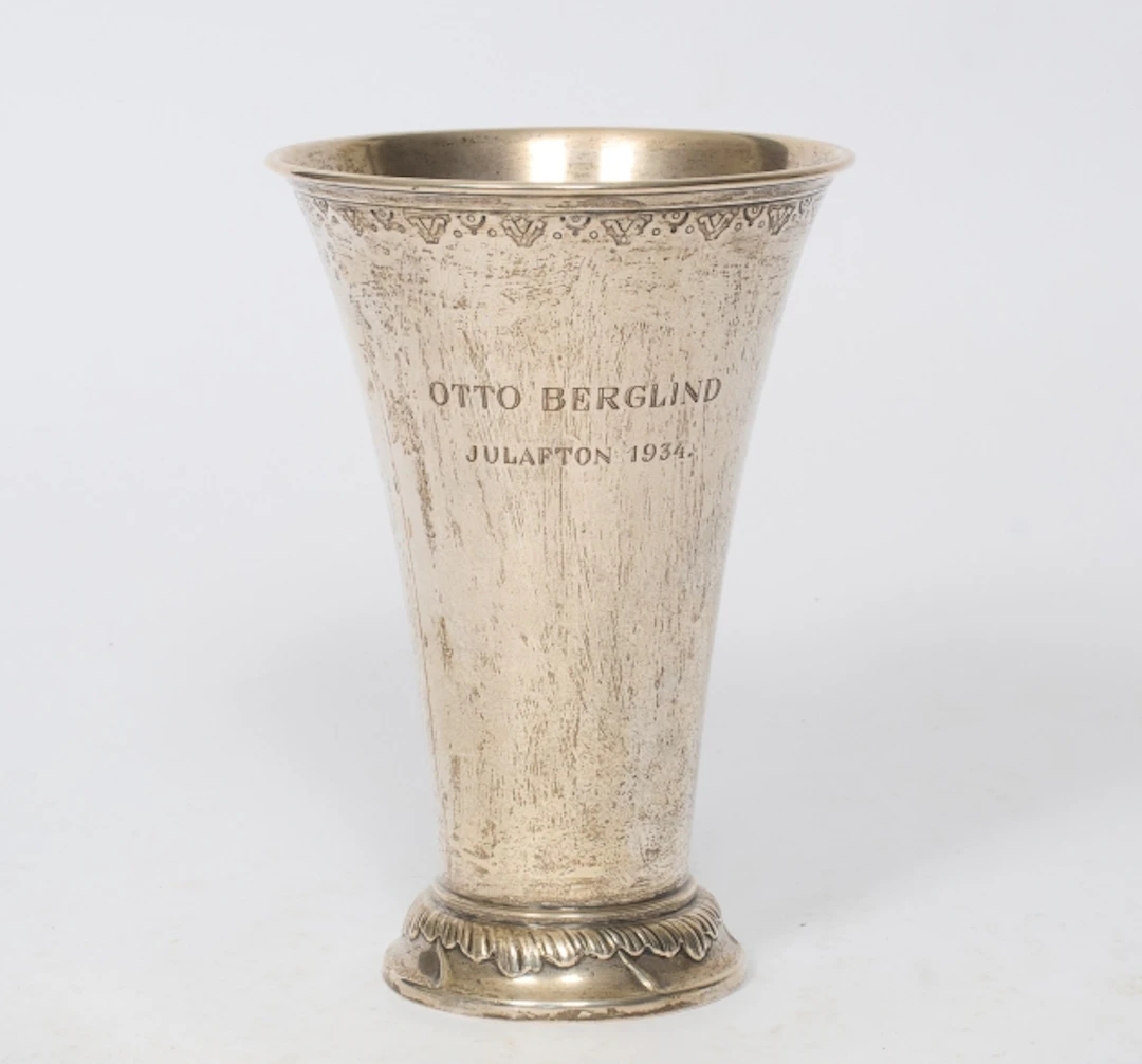 Silverbägare, CG Hallberg, 1934