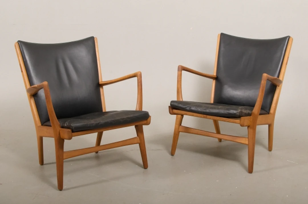 Karmstolar, "AP16", AP-stolen, Hans J Wegner, Danmark.