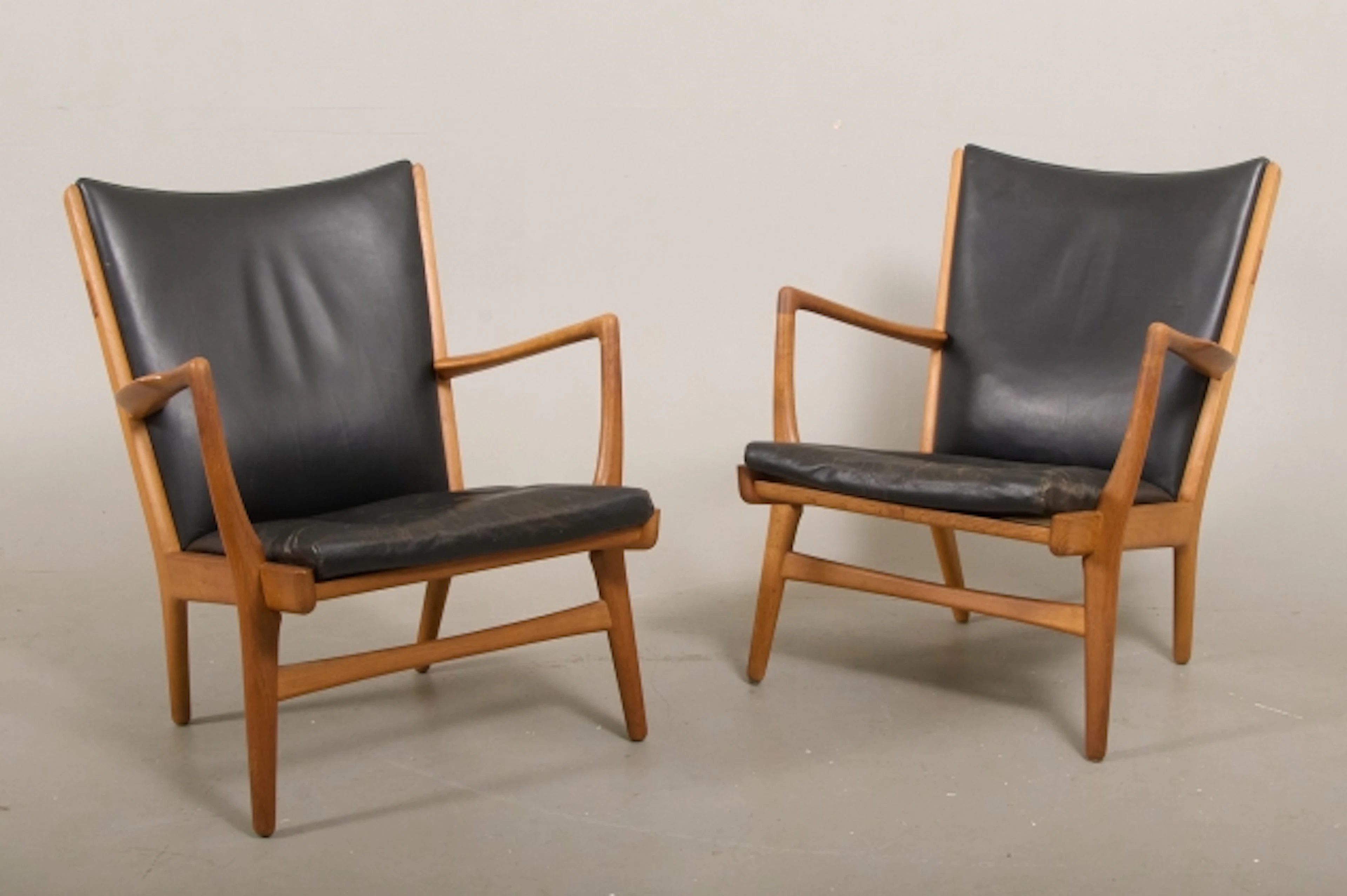 Karmstolar, "AP16", AP-stolen, Hans J Wegner, Danmark.