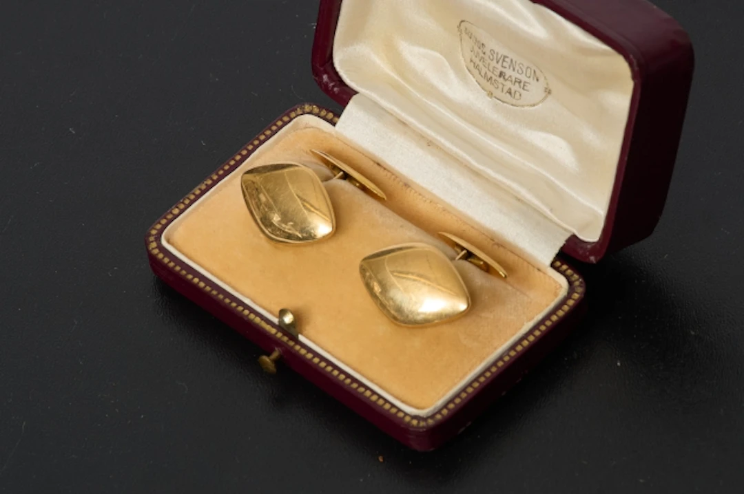 Manschettknappar, 18-k guld