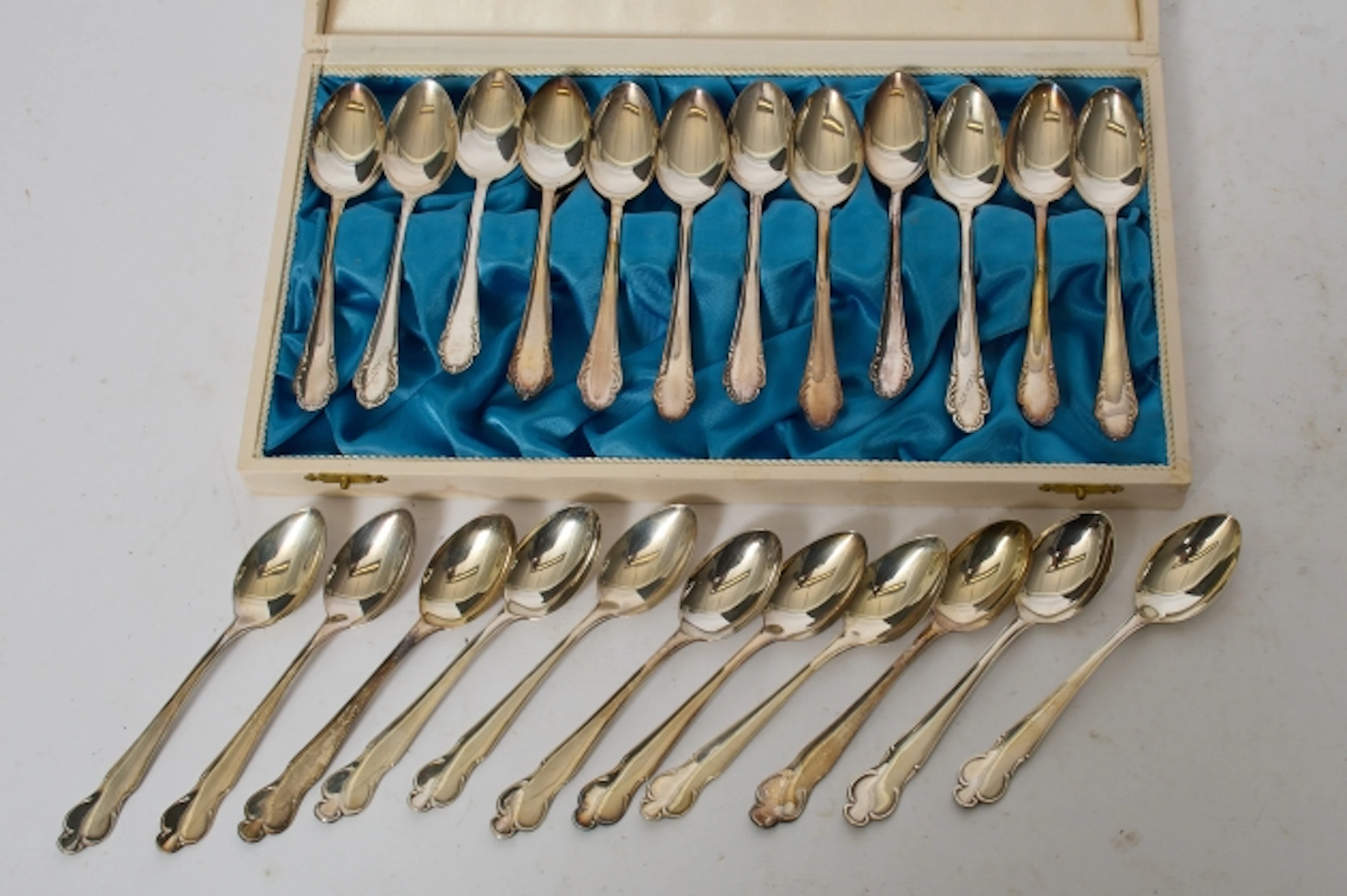 Kaffeskedar silver