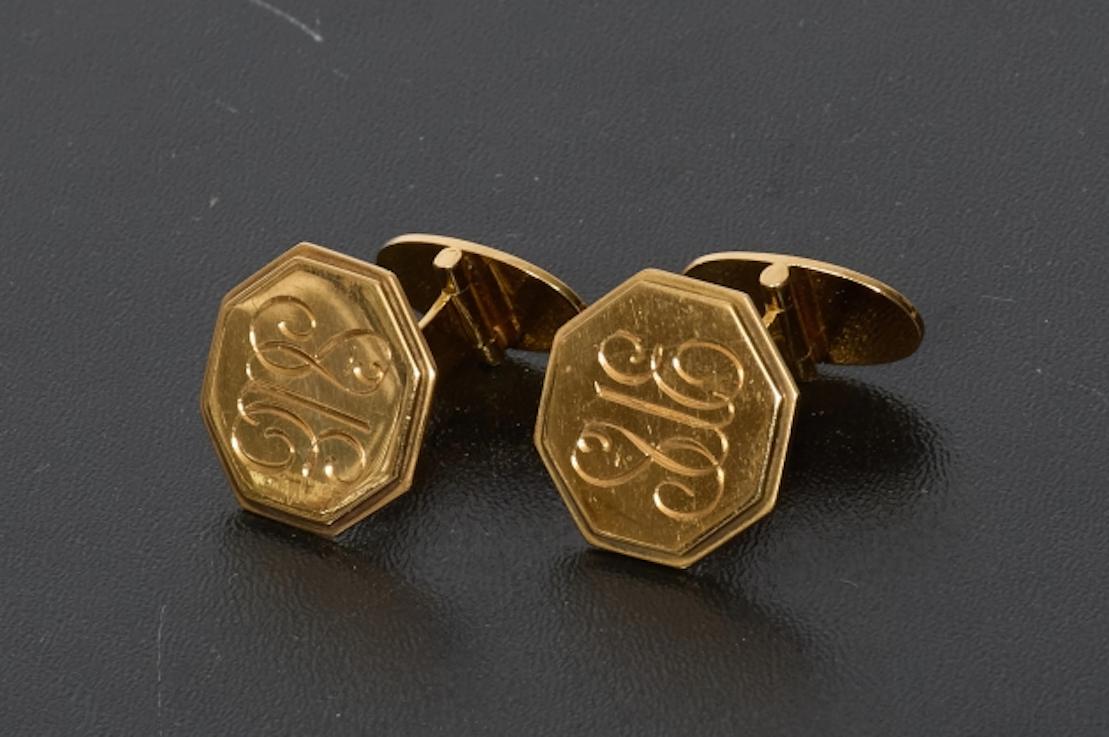 Manschettknappar, 18-k guld