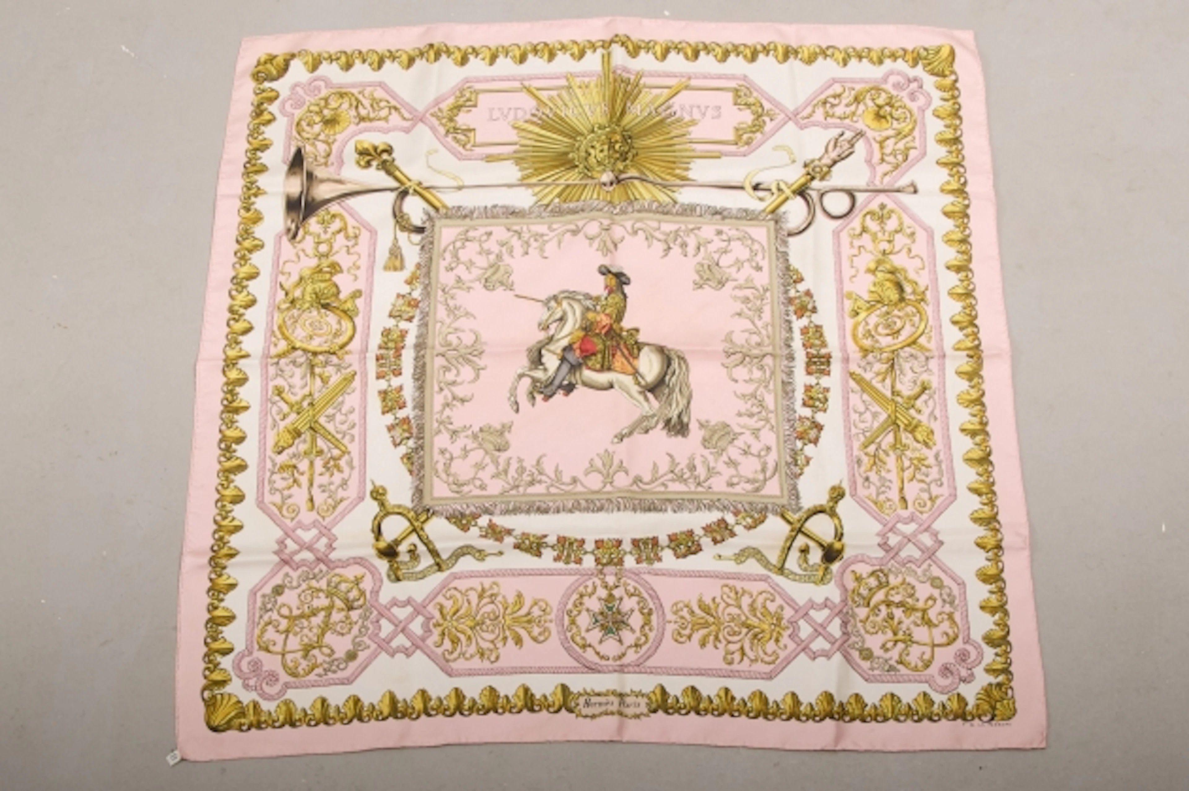 Scarf, "Louis XIV - Ludovicus Magnus", Hermés