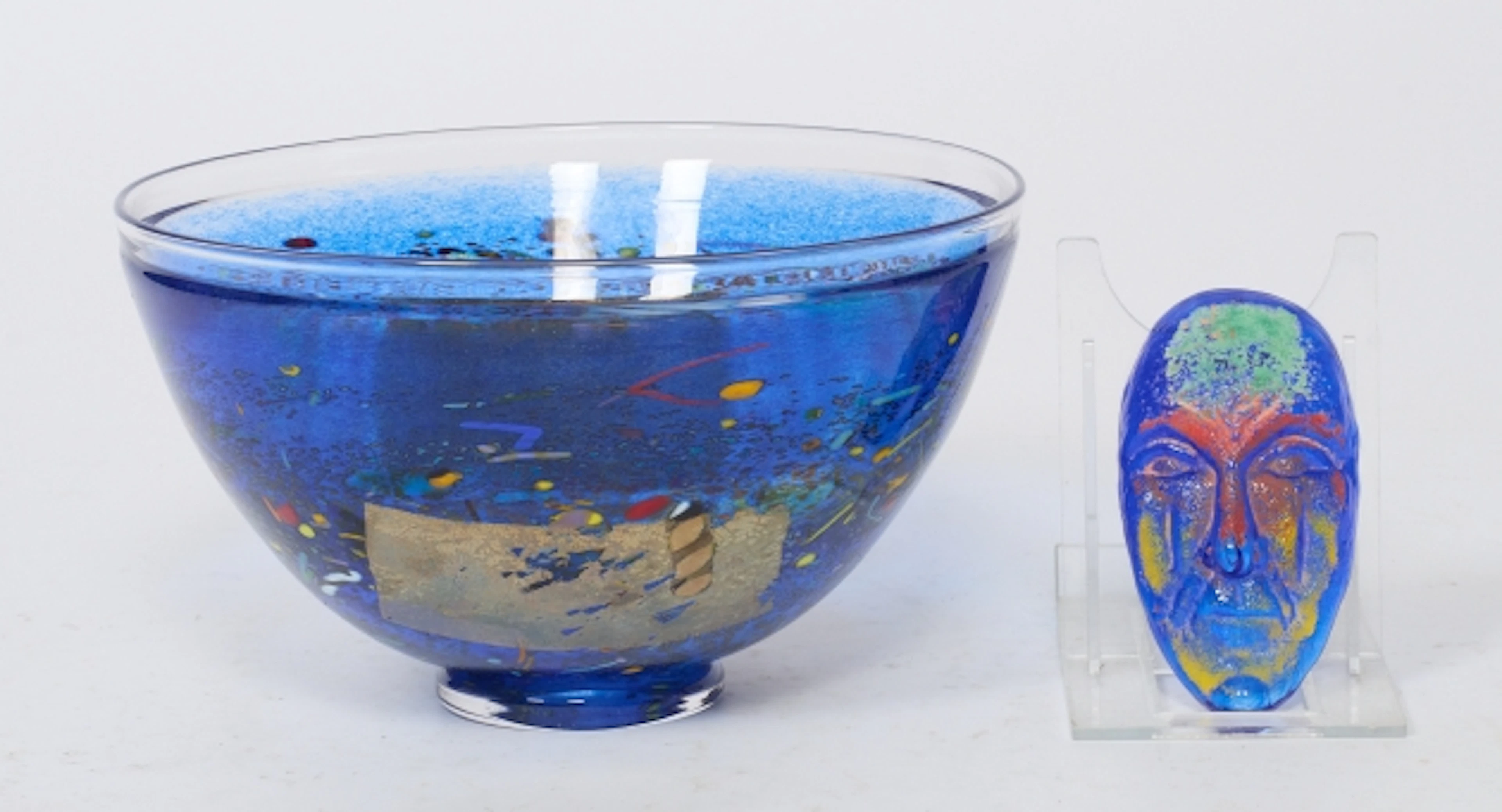 Konstglas, bl.a. Bertil Vallien