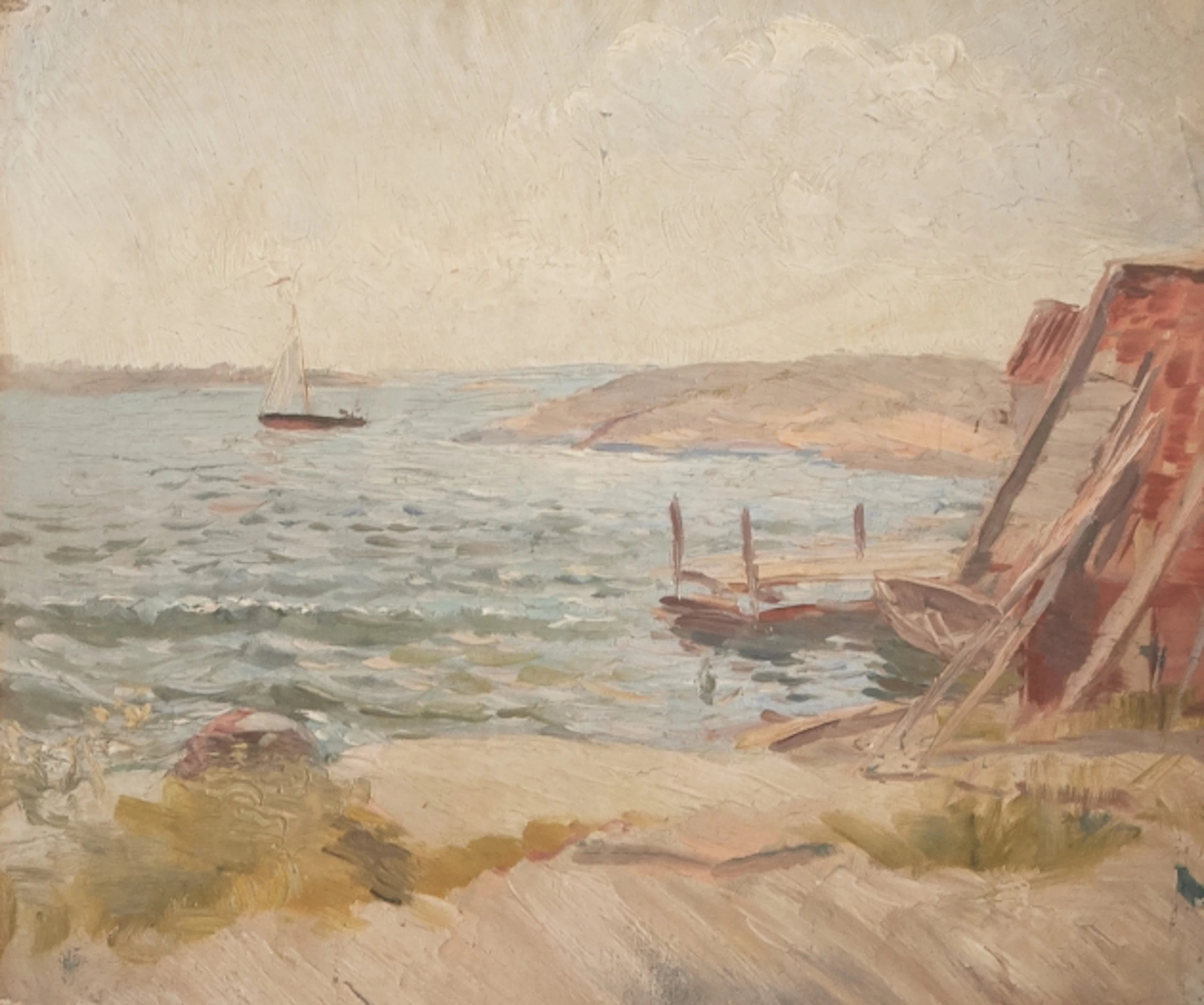 Olja på pannå, Georg Stoopendahl