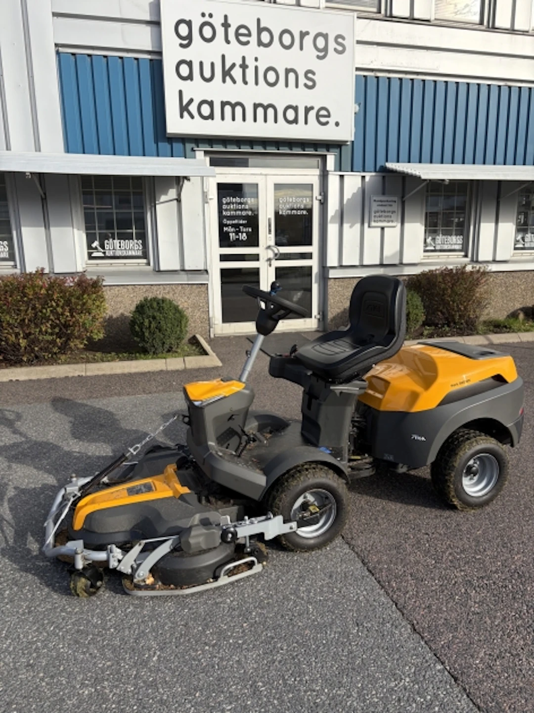 Åkgräsklippare, Stiga 500 WX